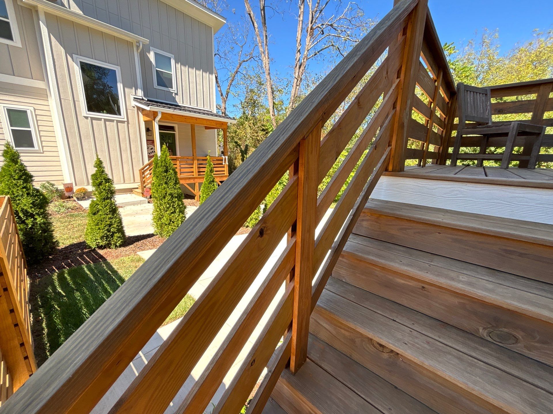 Deck and Fence using Wood Sealant by DuraSeal