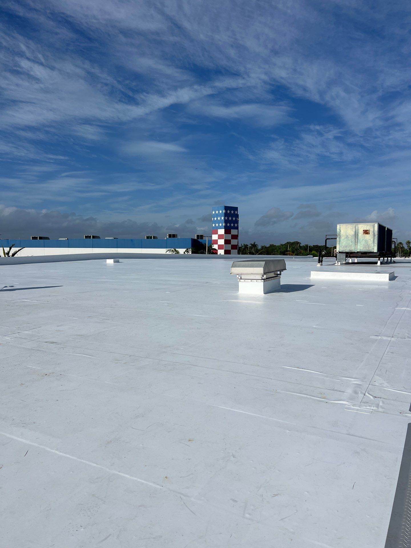 Commercial Re-Roof using GAF TPO by First Due Roofing