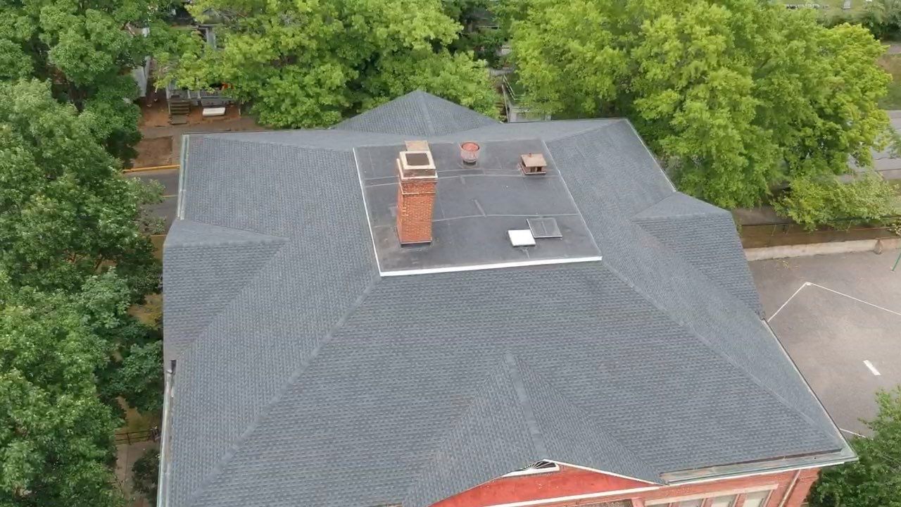 Commercial Roofing Installation using GAF Timberline HDZ by Rainstoppers Roofing