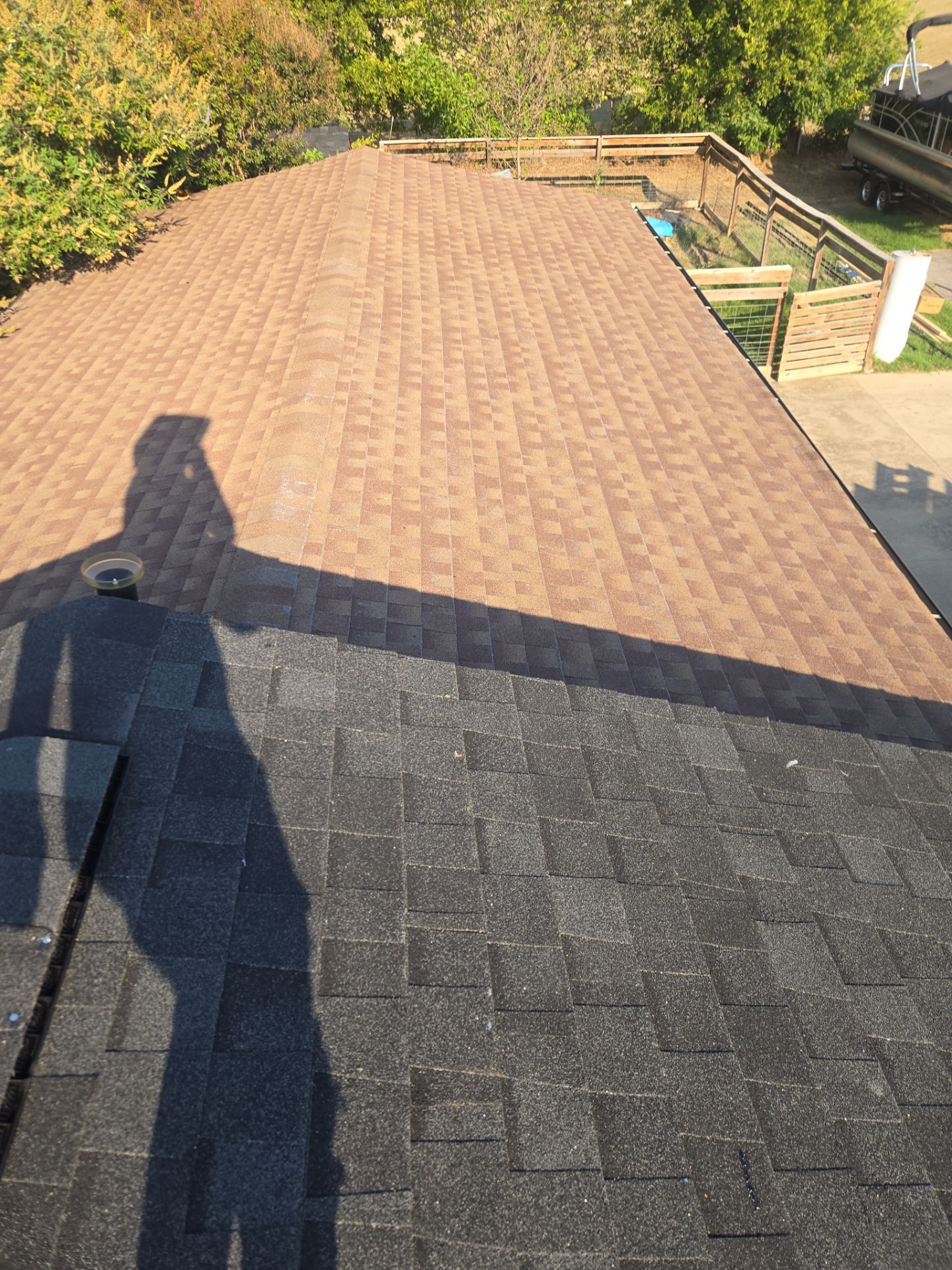 Project in Justin by Lonestar Roofing and Restoration LLC.