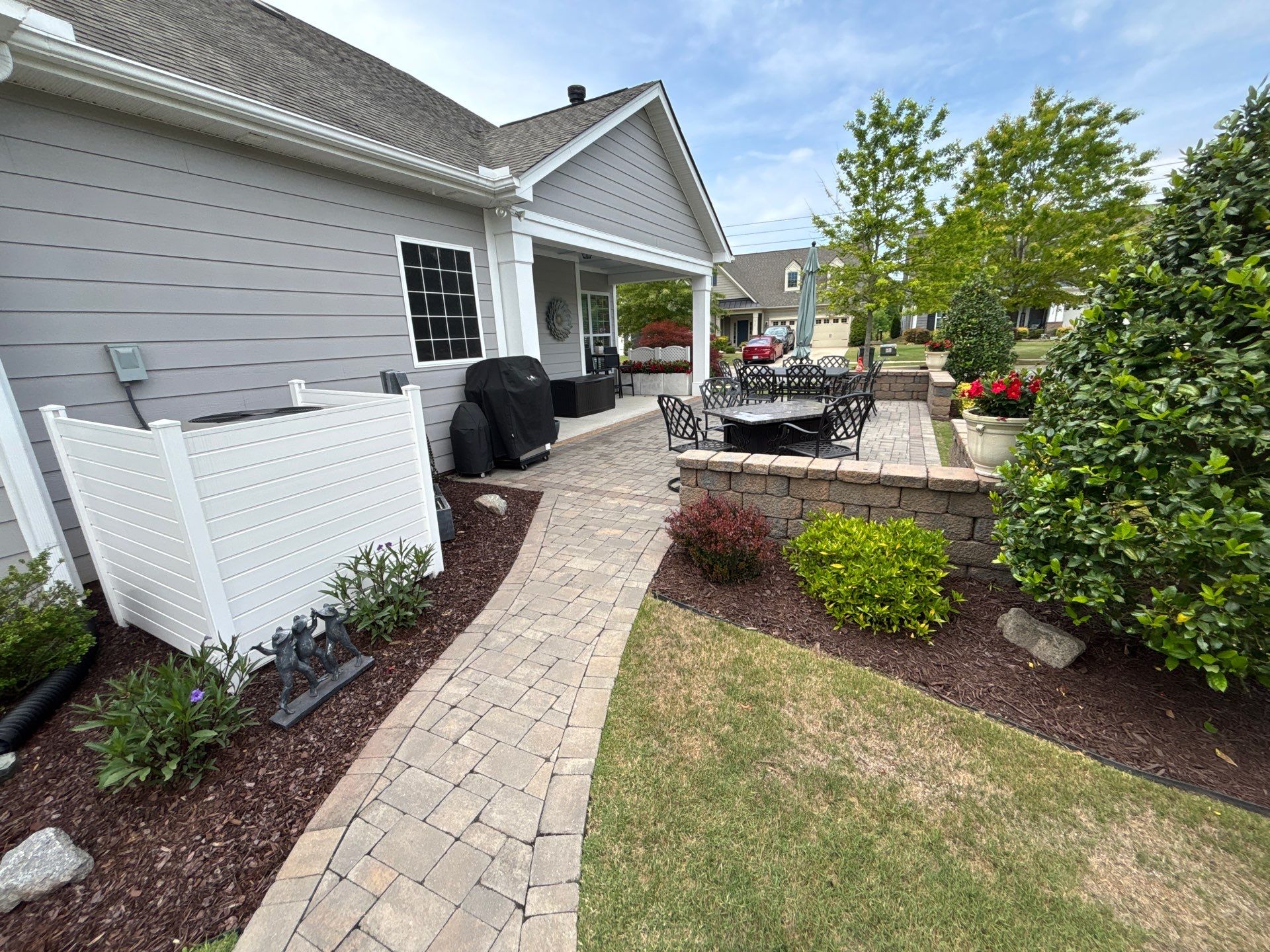 Pavers using Concrete Sealant by DuraSeal