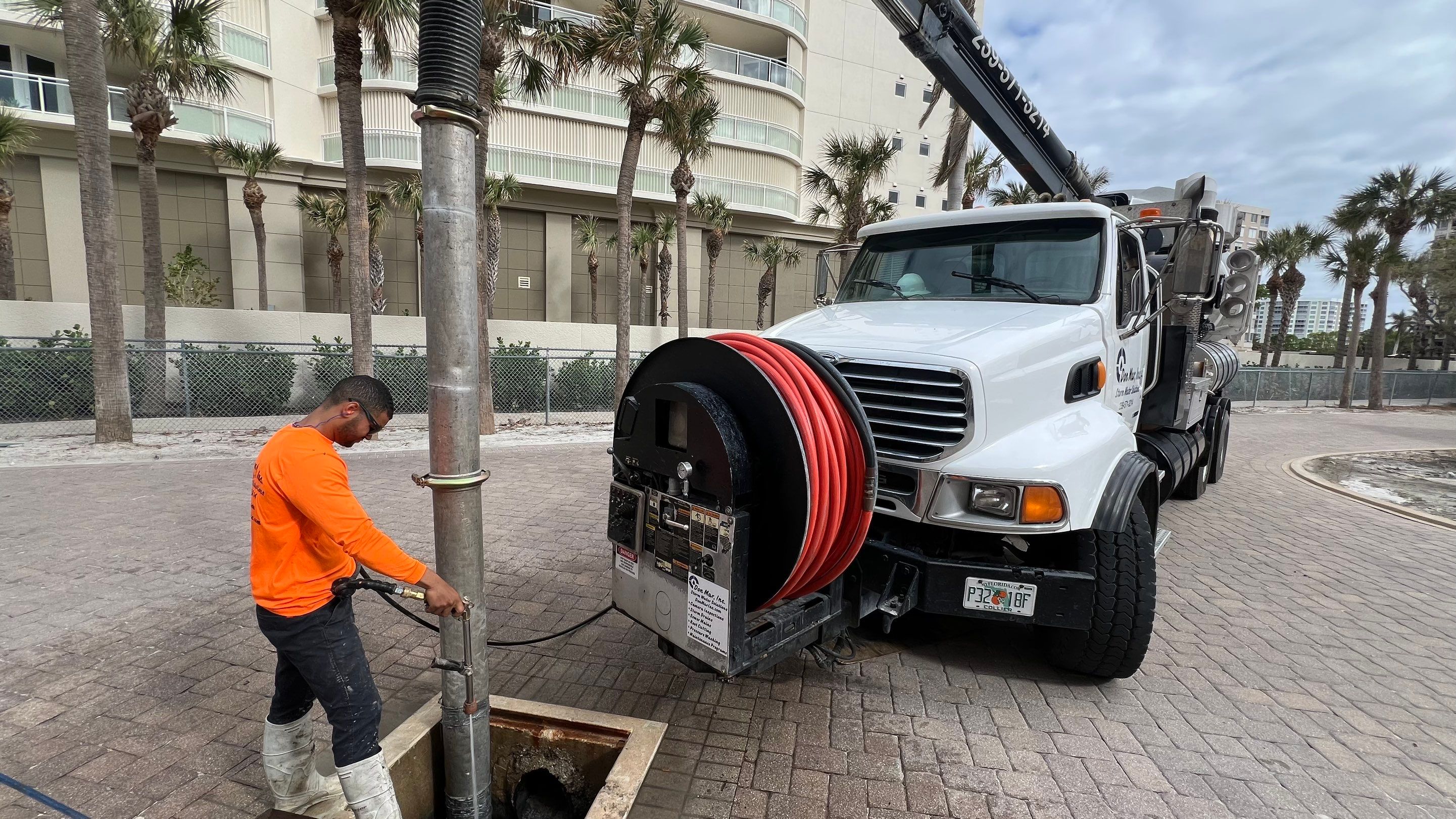 Condo Storm Water System Maintenance by APS Power & Water