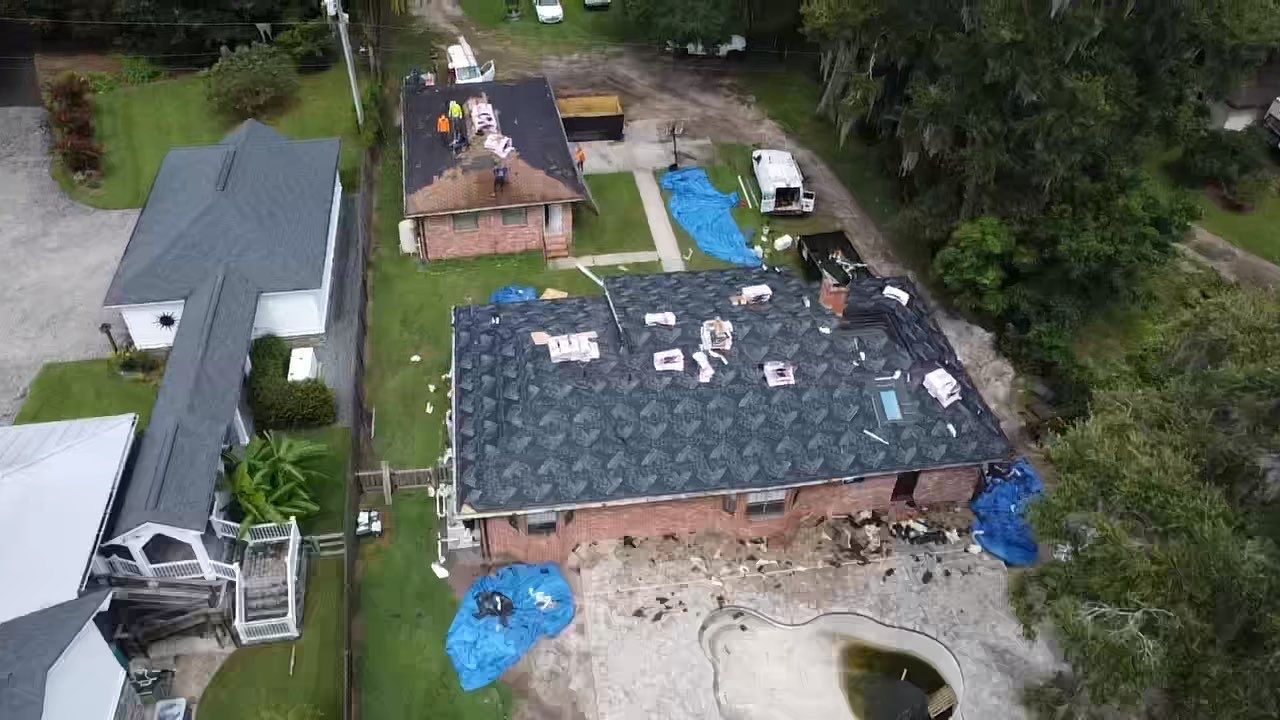 Residential Roofing Installation using Owens Corning TruDefinition Duration Shingles by Galaxy Builders, Inc.