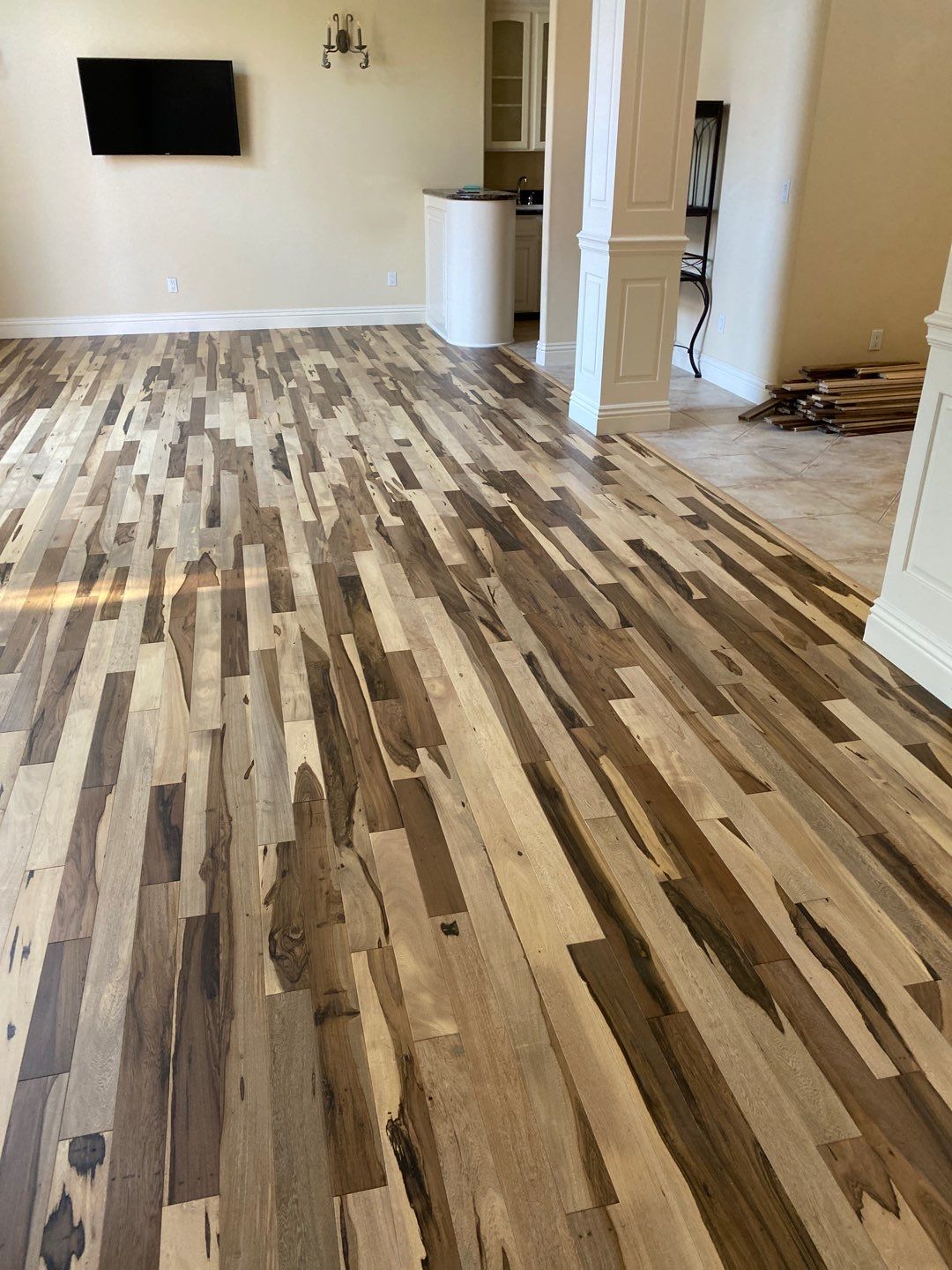 Prefinshed Hardwood using Brazilian Pecan by Footprints Floors South Sacramento