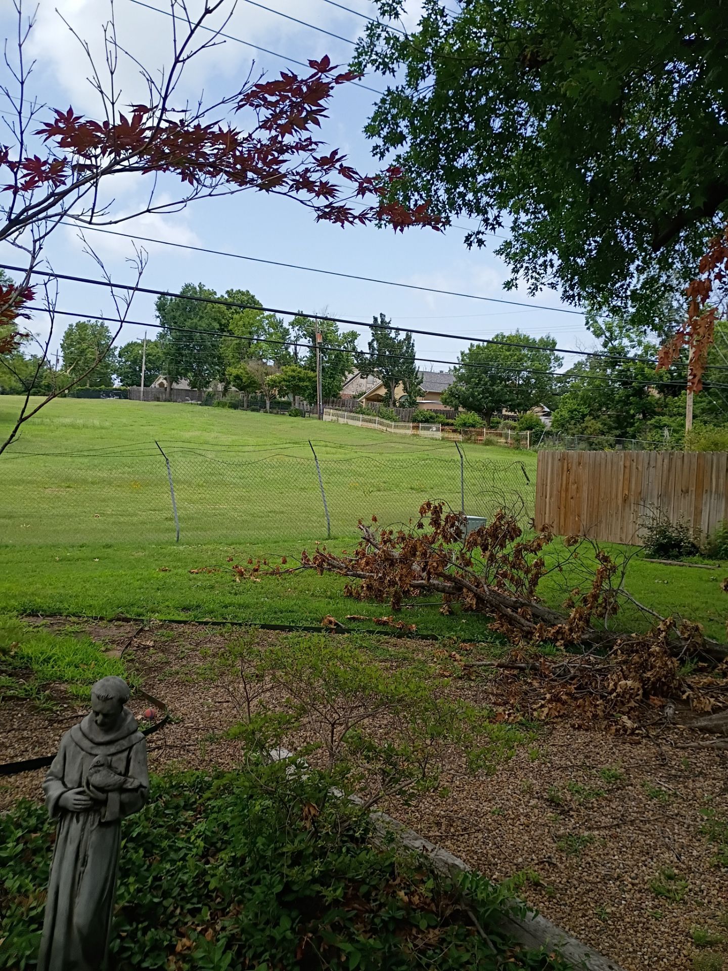 Custom Metal Fence Build by Clays Services Inc