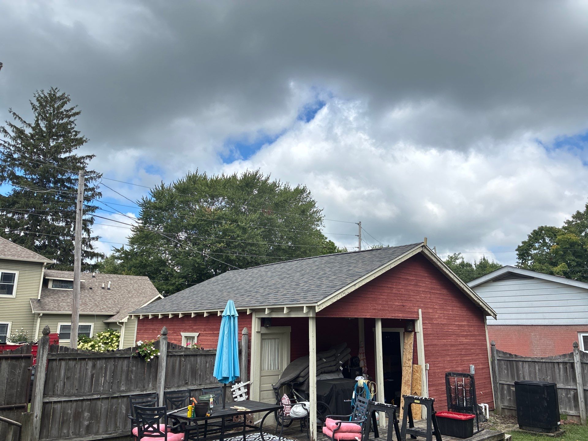 Project in Pendleton, IN by Rodeffer Roofing INC