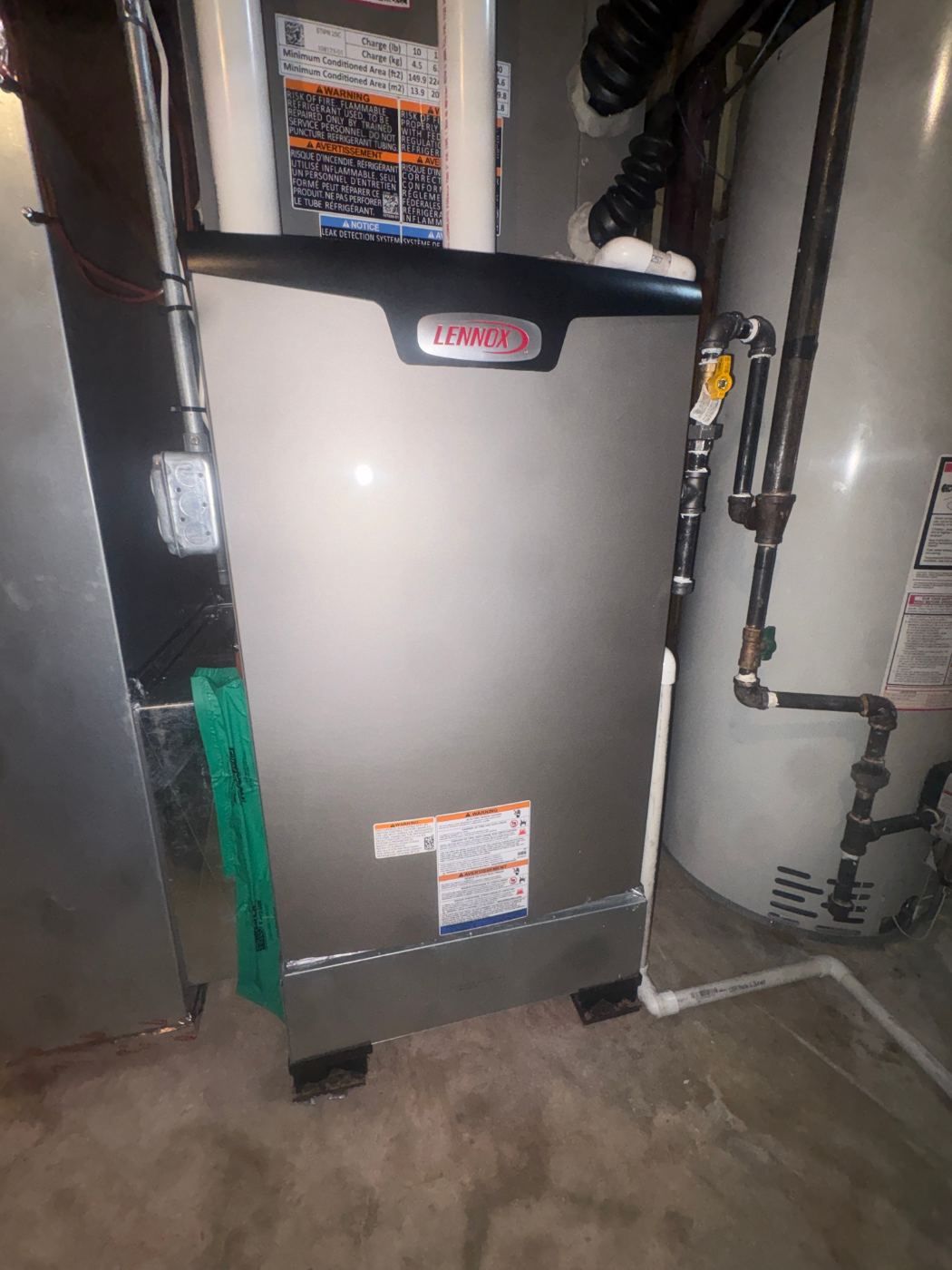 Lennox Elite EL297V Furnace & EL18KSLV Heat Pump Installation – Aurora, IL | GSHA Services, LTD by GSHA Services LTD