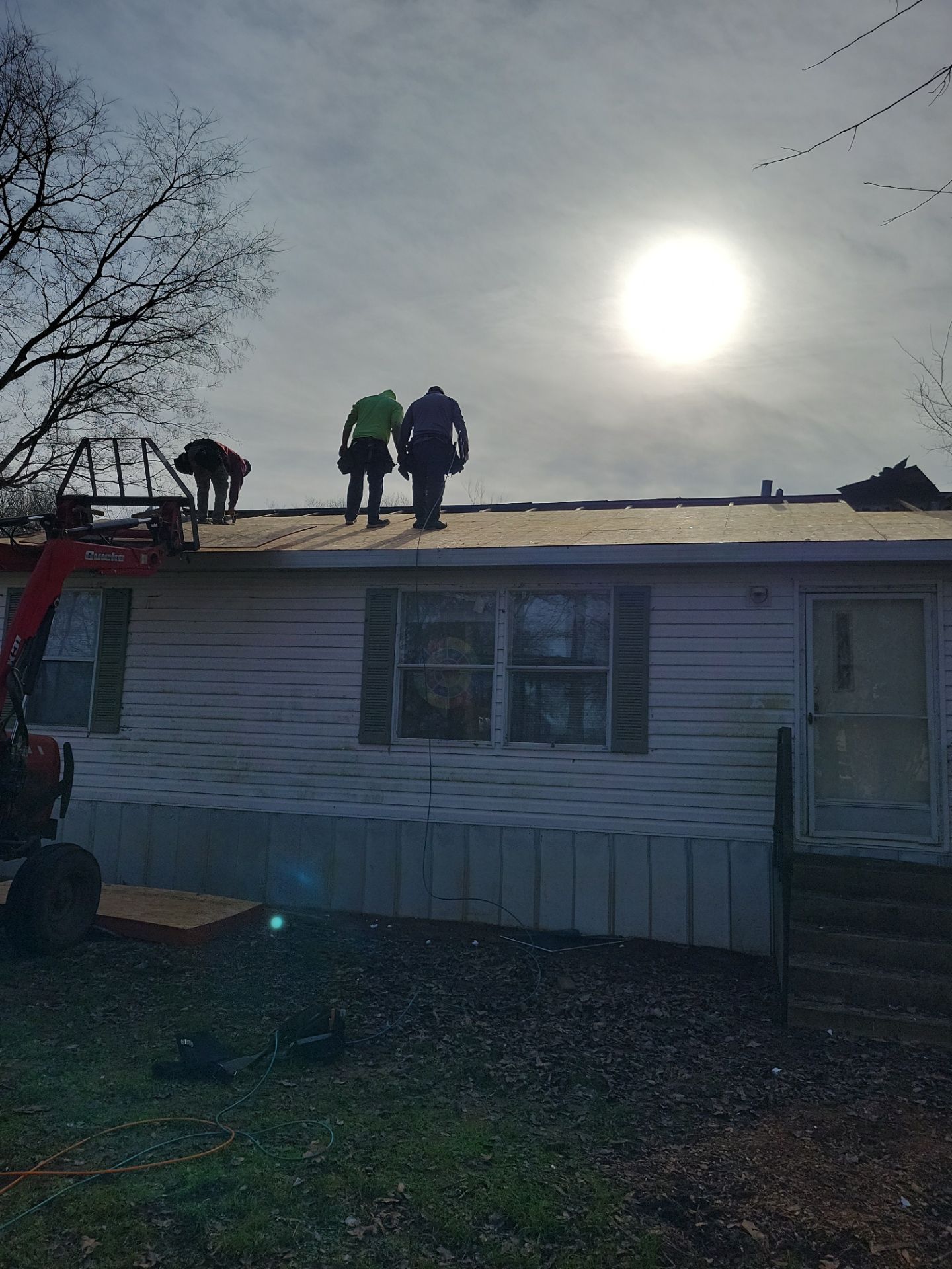 Residential Roofing Installation using Owens Corning Duration Shingle by Molandes Roofing