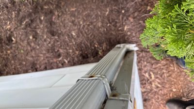 Turtle Shell gutter protection installation in Elgin, IL 60123, photograph 9