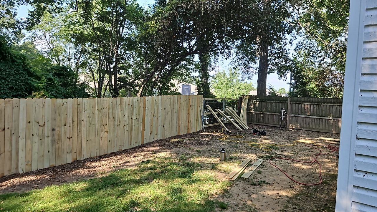 Berry Road - Fence Installation  by Pillar and Pine