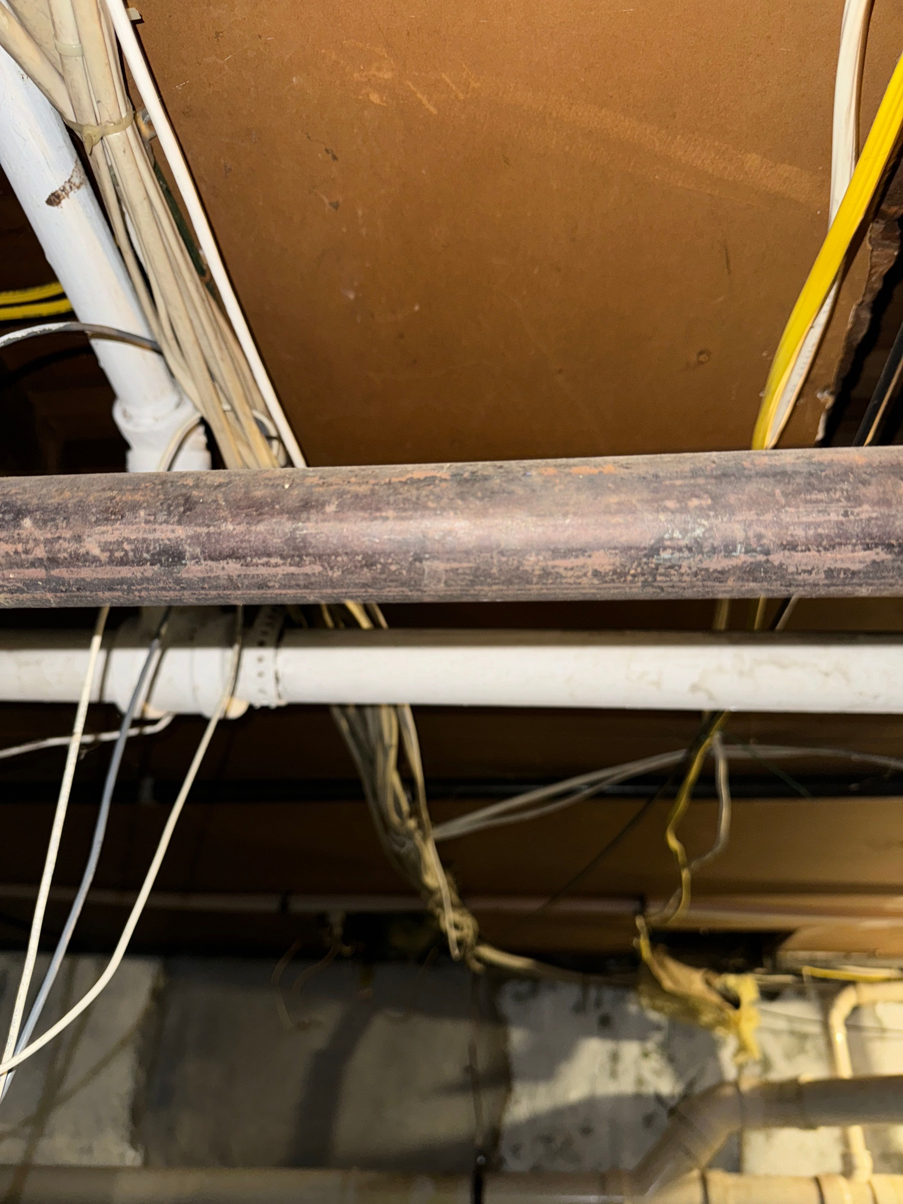 Interior French Drain & Mold Remediation in Mt Tabor NJ by Pure Service Pro, LLC 