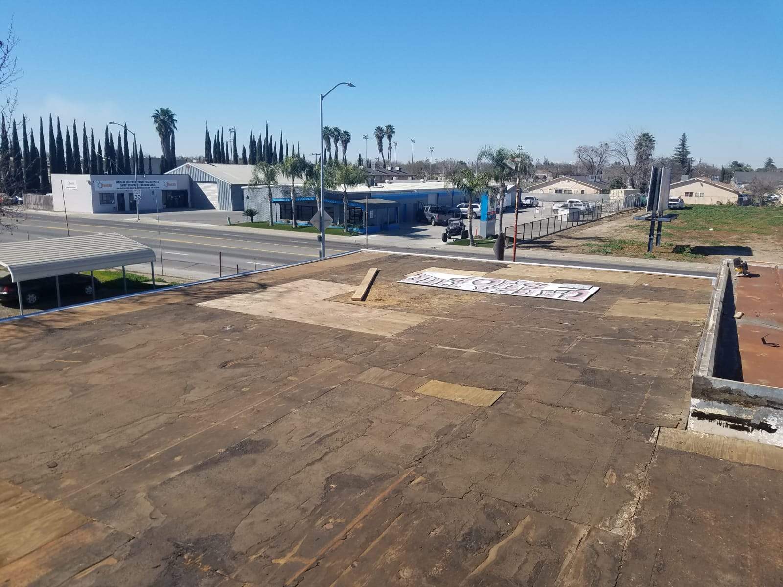 Spray foam and coatings using Conklin Benchmark/PUMA XL coatings and spray foam by Straight Edge Roofing Inc