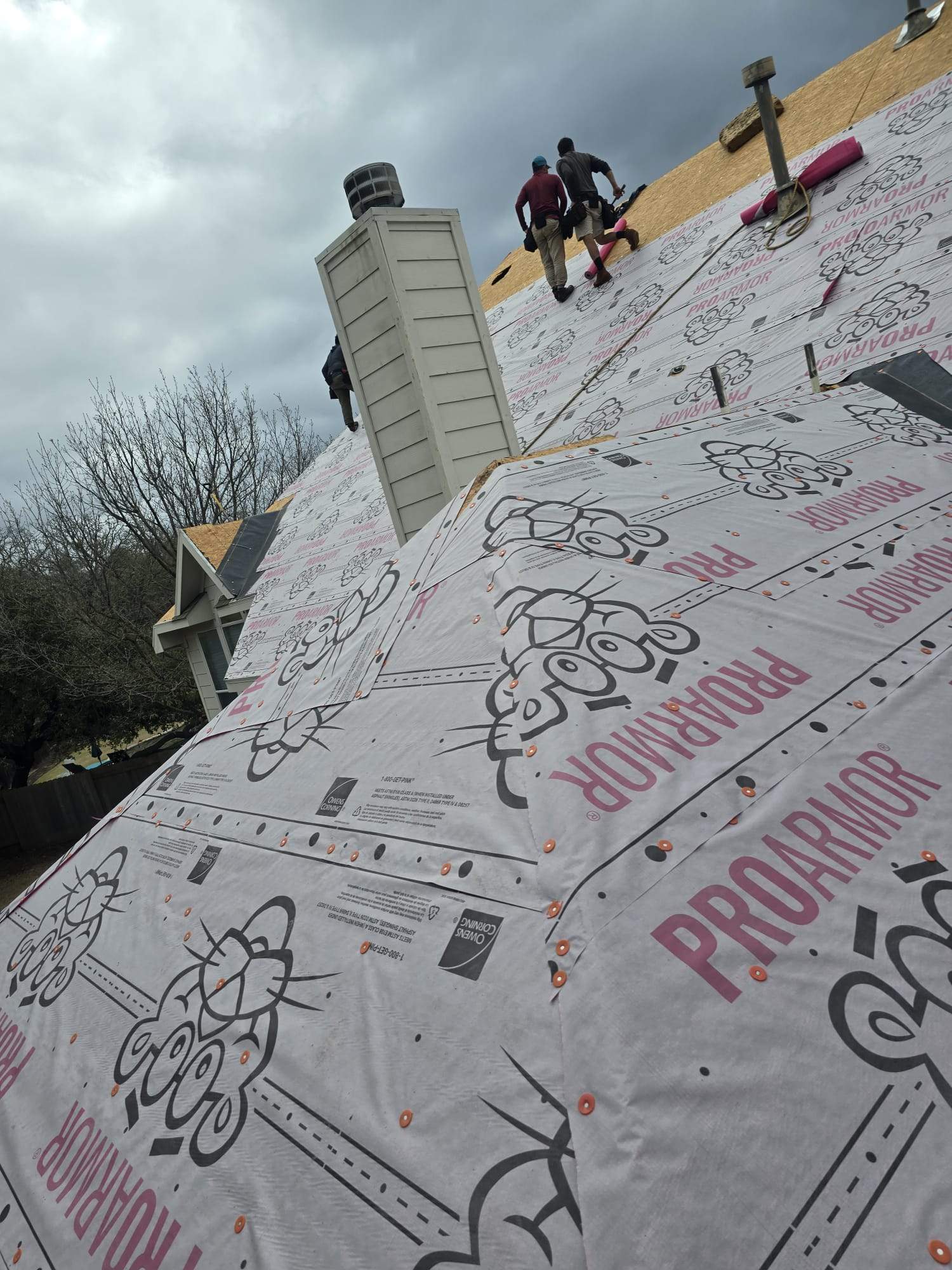 Asphalt Shingle Roof Replacement and Storm Damage Restoration in Austin by Caliber Restoration LLC