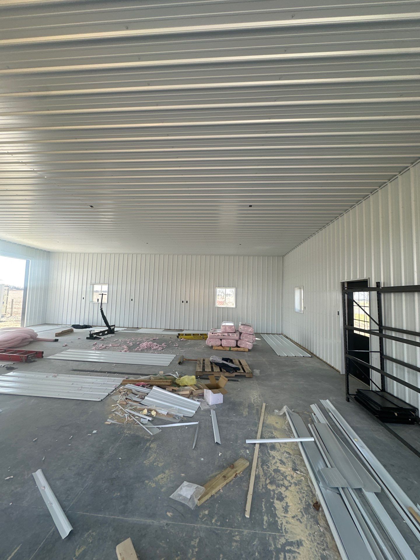 40'x40'x12' Garage by The Barn Builders 