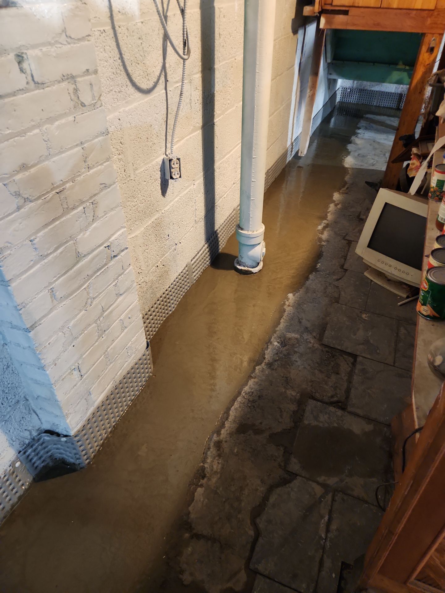 Interior French Drain Newark, NJ by Pure Service Pro, LLC 