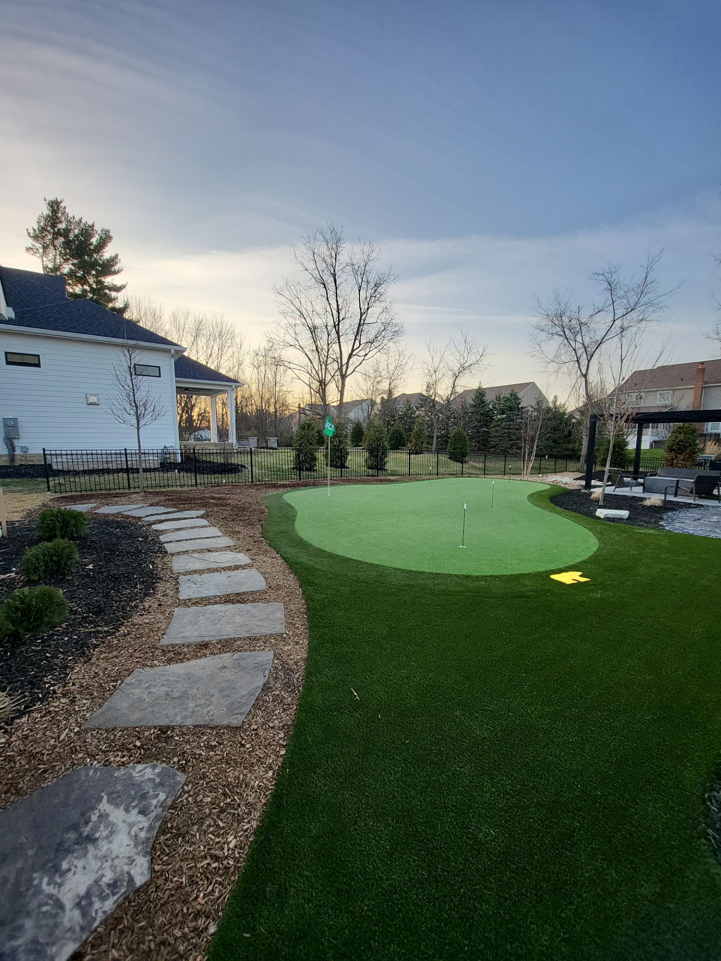 Residential Golf Green/Pet Lawn by Southwest Greens Midwest