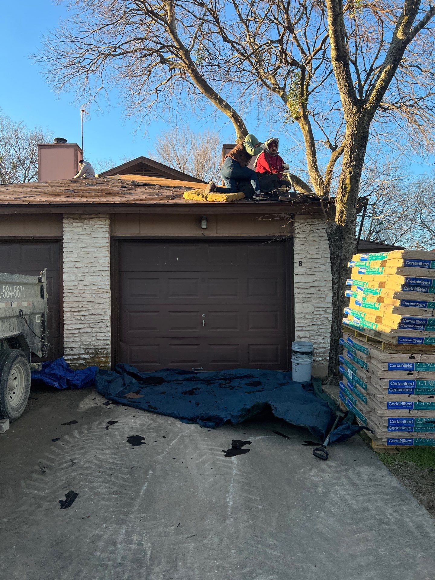 Project in Austin by Rhino Roofing and General Contracting, LLC