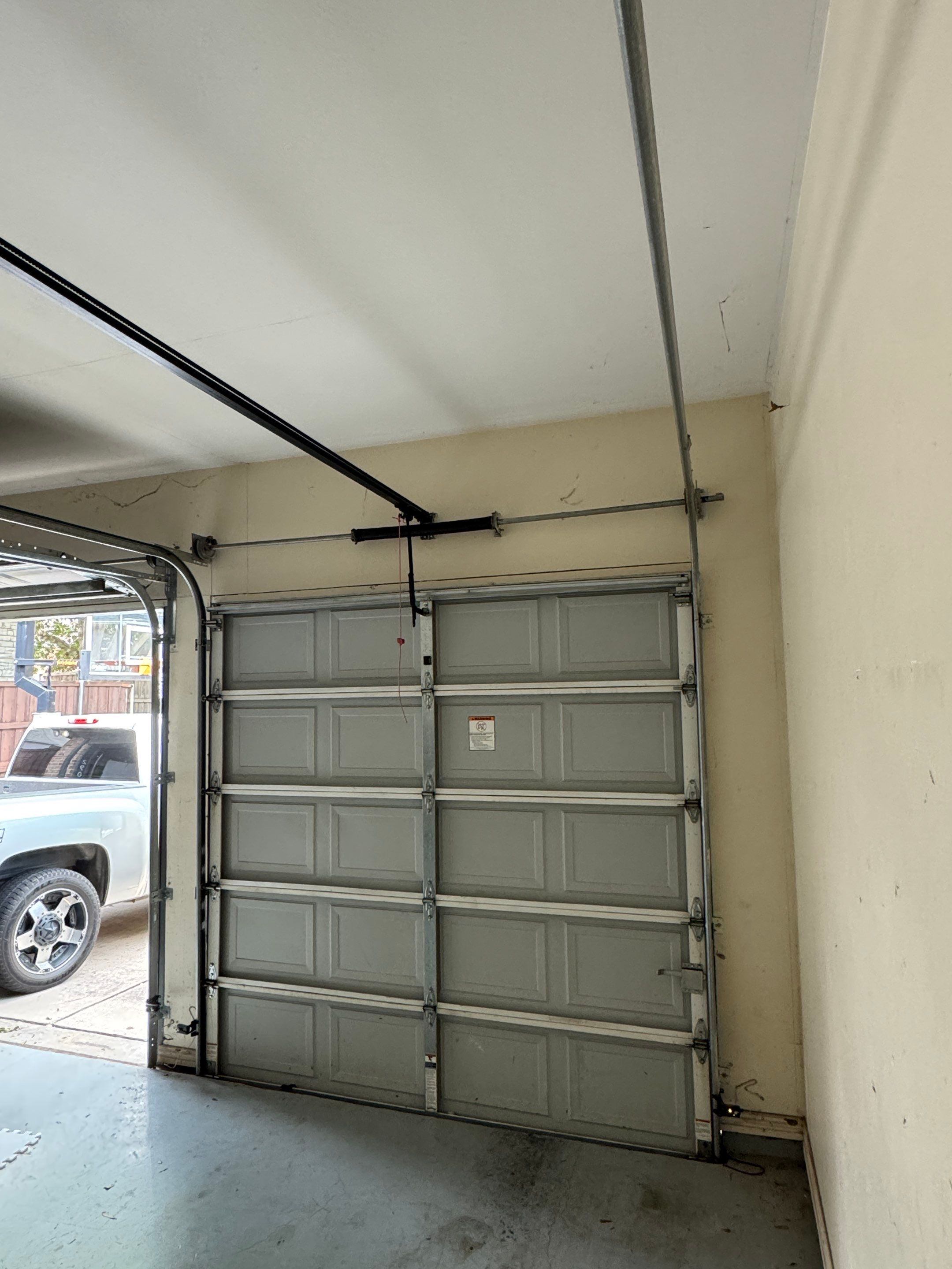 LiftMaster Side Mount Opener and High-Lift Track Installation in Plano by Meadows Garage Doors