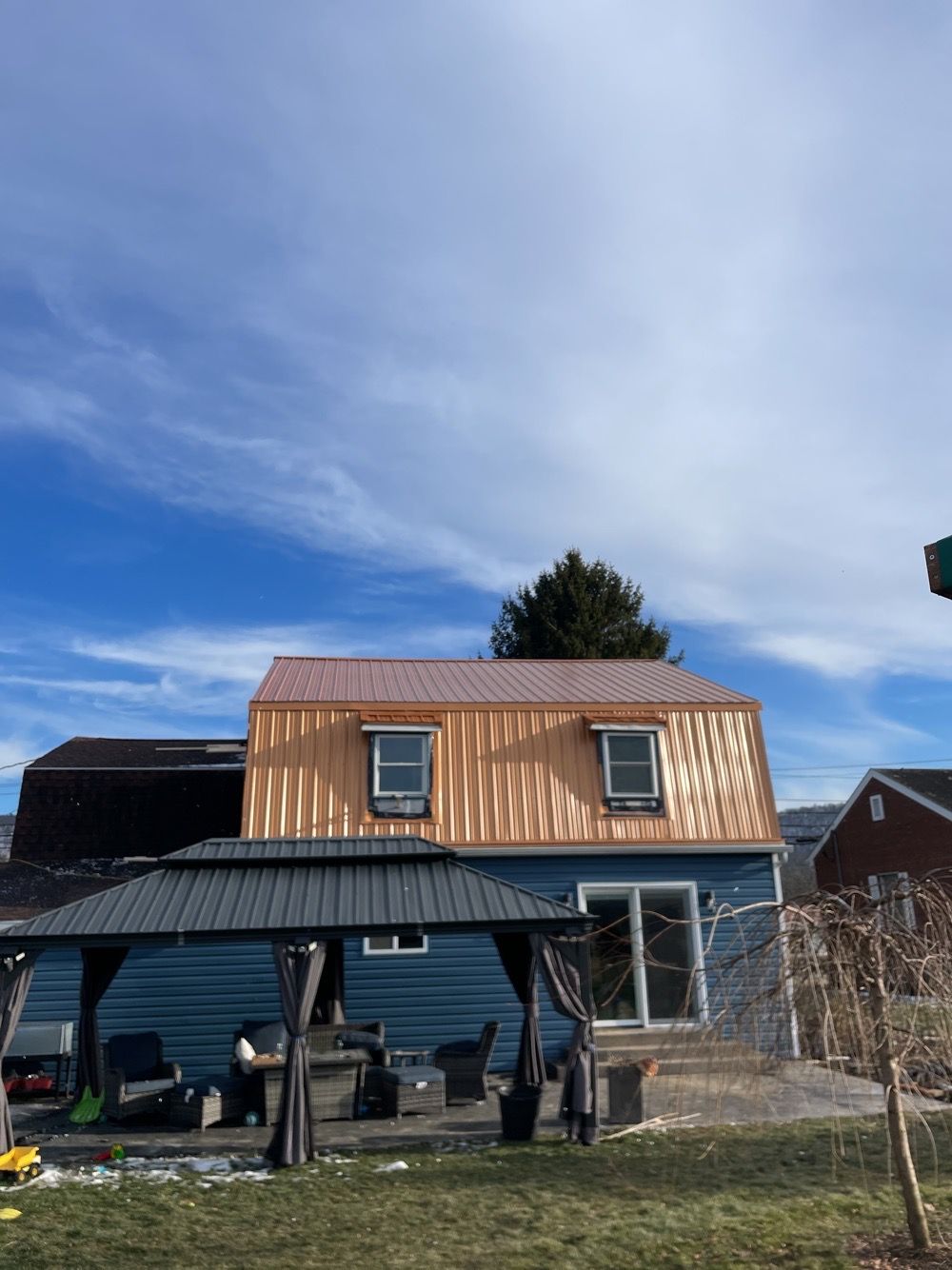 New Copper Metal Roof by Starway Roof Systems