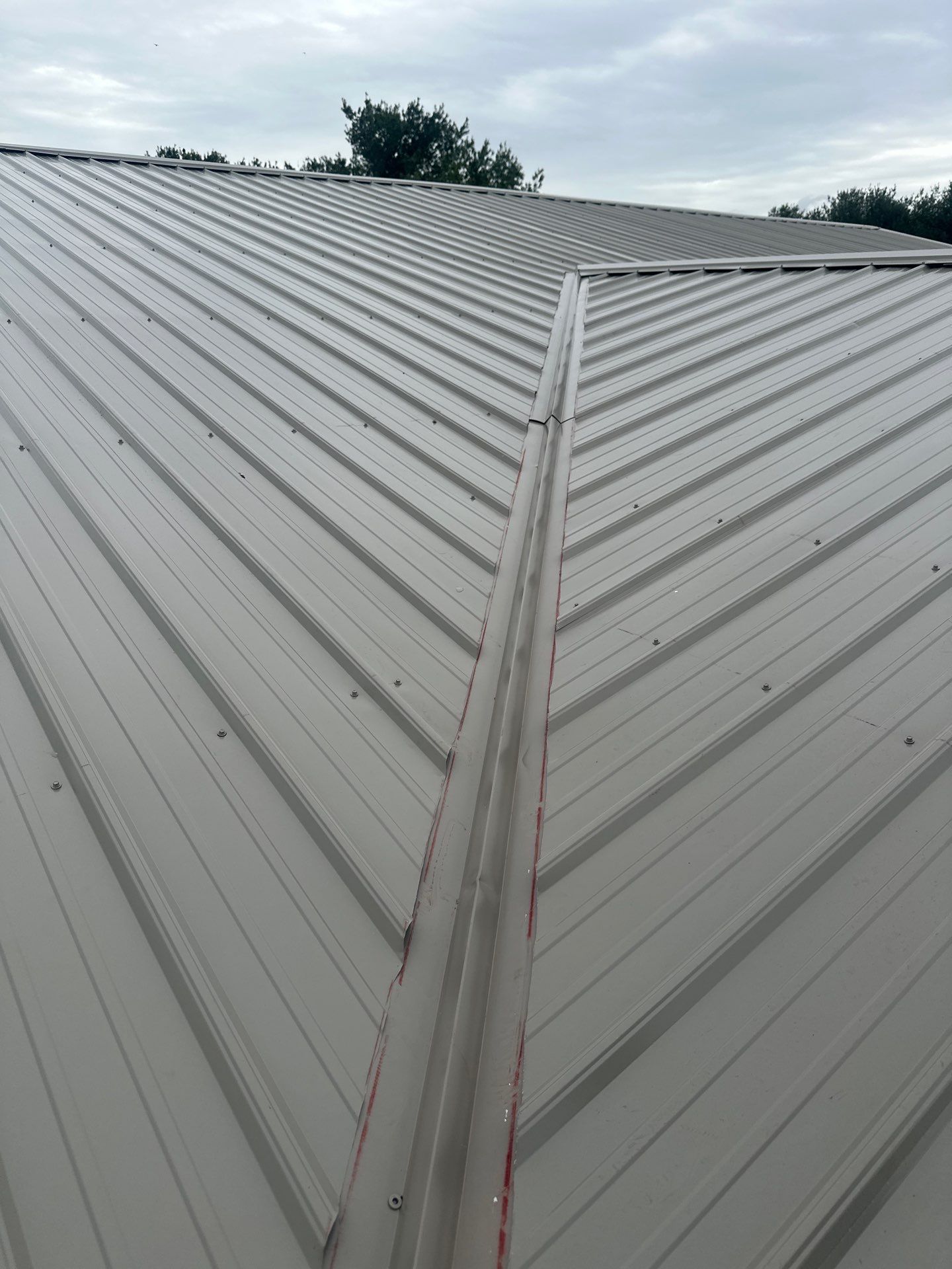 Classic Rib Metal Roofing - Clay by Hoel Roofing & Remodeling