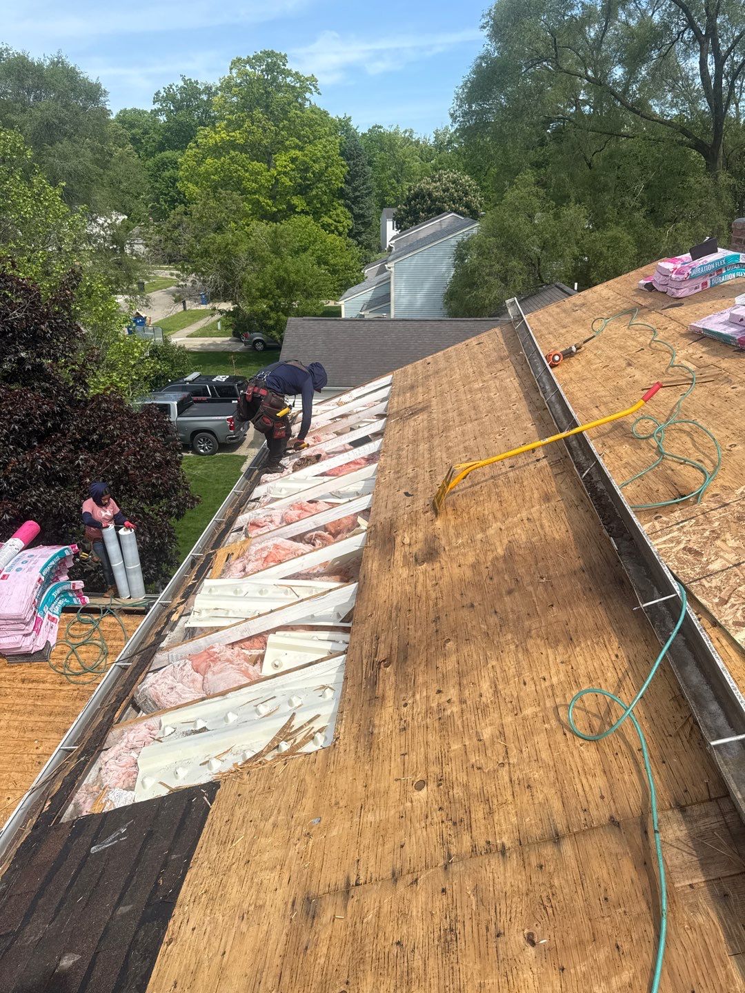 Roof Replacement using Owens Corning Duration Flex by 180 Contractors