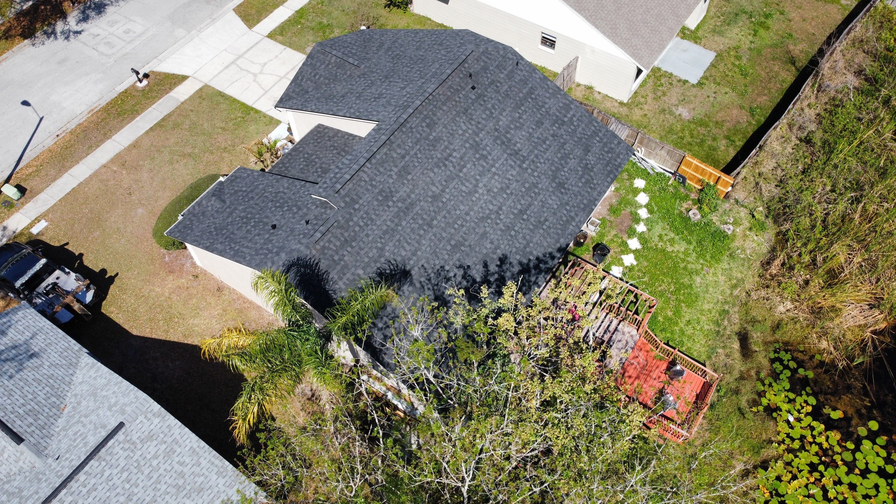 Roof Replacement in Lutz, FL. by Steadfast Roofing