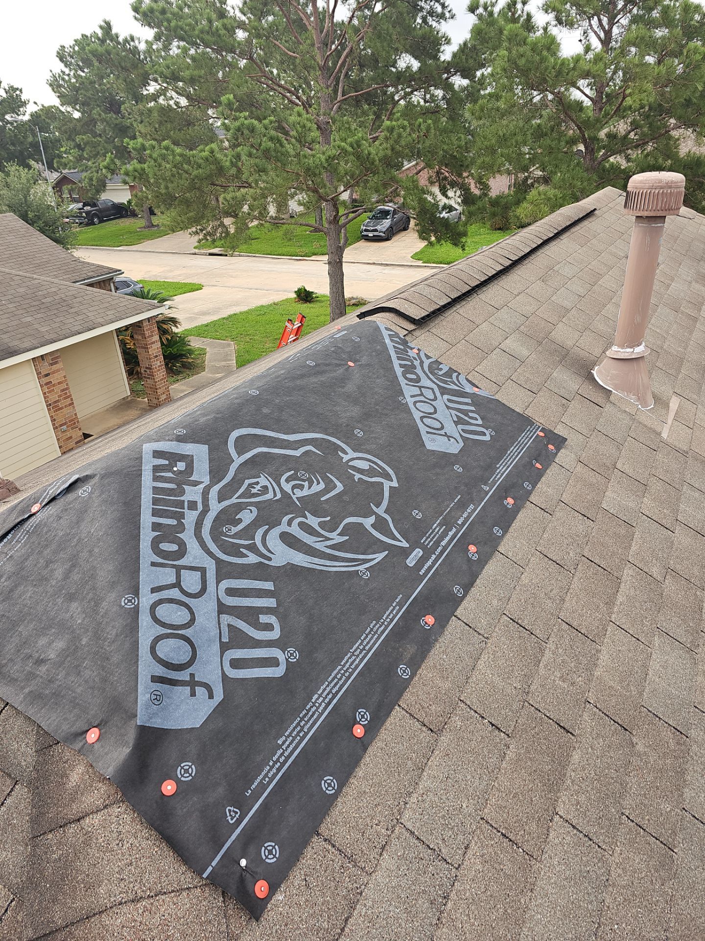 Residential Roofing Repair using Owen's Corning Duration (Lifetime) Shingles by Roof Repair Company