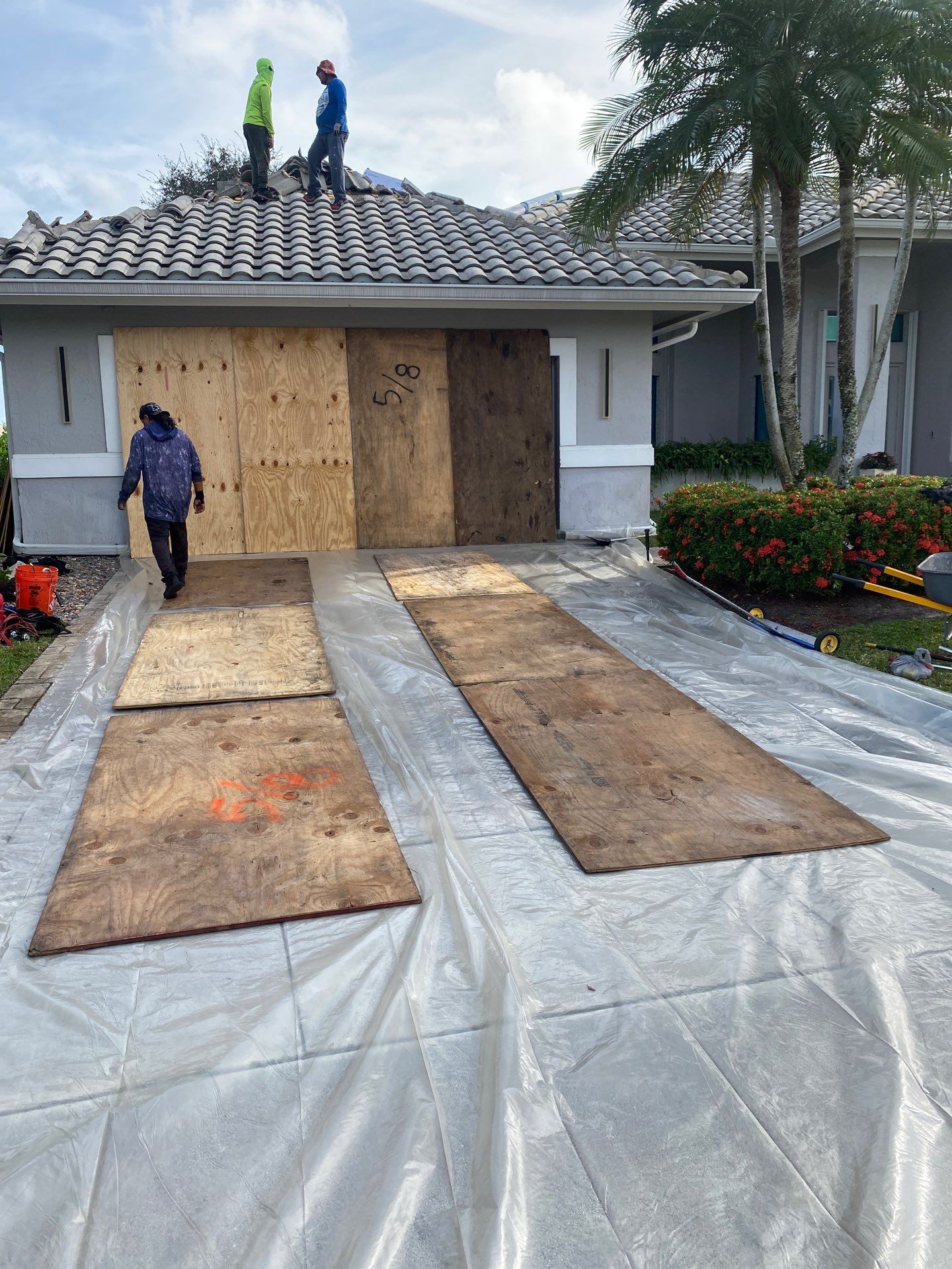 Residential Roofing Installation using Westlake Roofing Tile by BLUES BROTHERS ROOFING