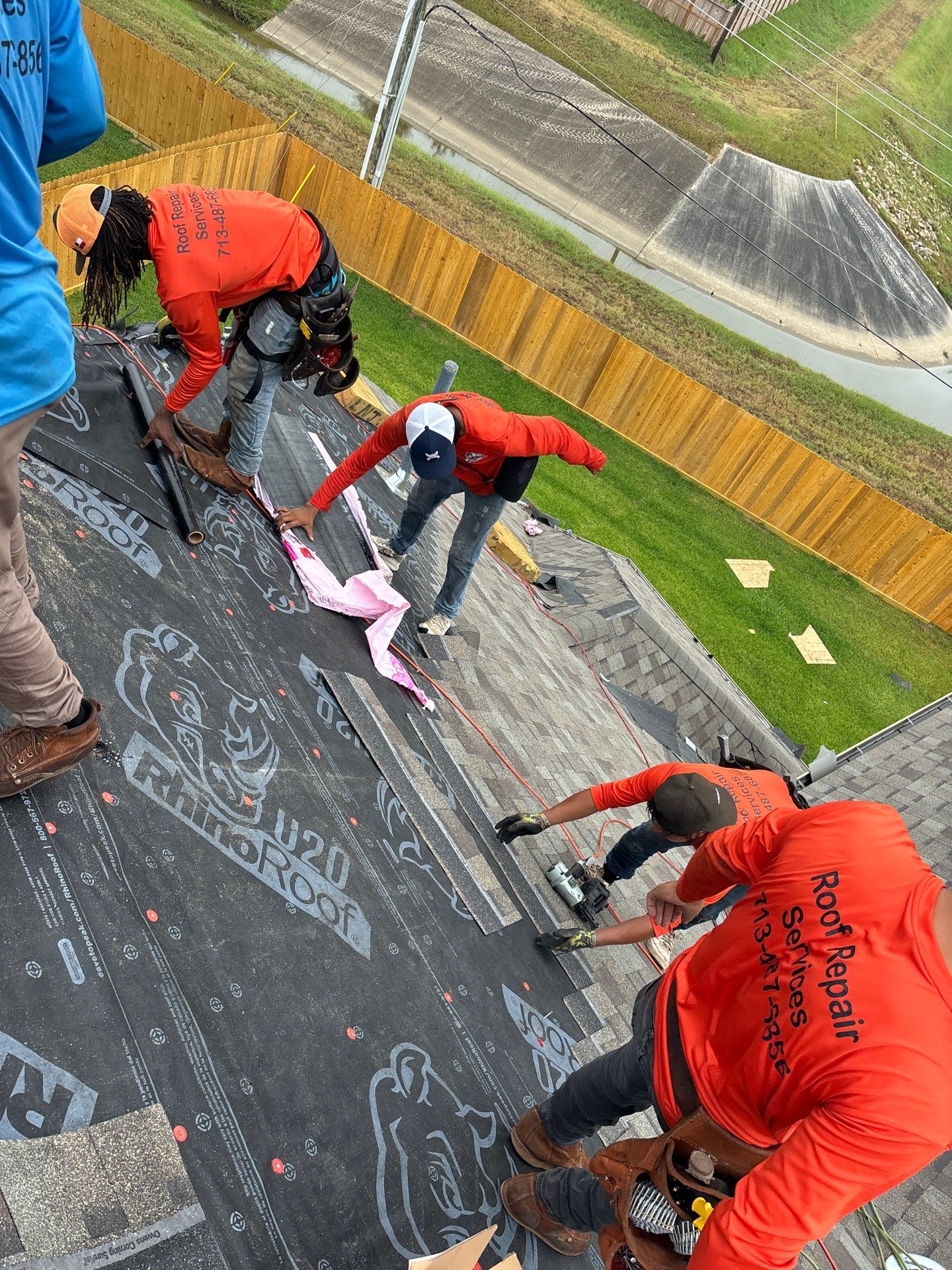 Residential Roofing Installation using Owen's Corning Duration (Lifetime) Shingles by Roof Repair Company