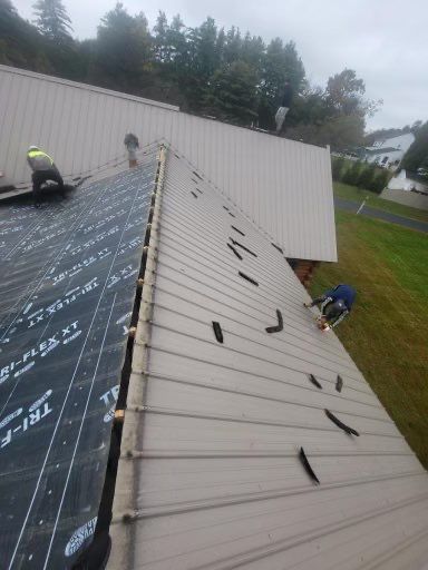 New Roof in Bow New Hampshire by Tall pine roofing