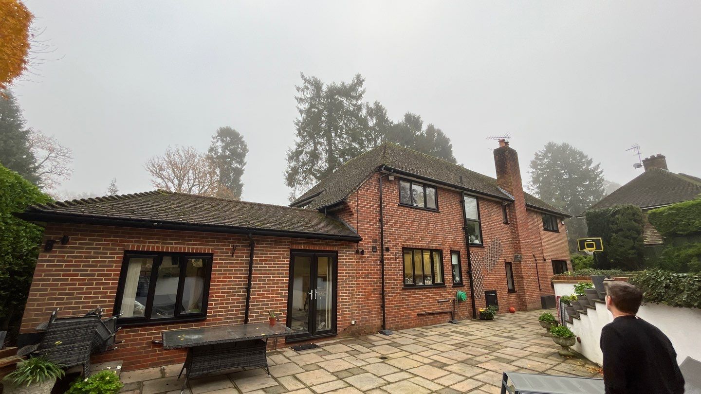 Roof Clean  - Moss Removal - Gutter Clean using Honda 15lpm Low Pressure Washing Machine by Ges Exterior Cleaning ltd
