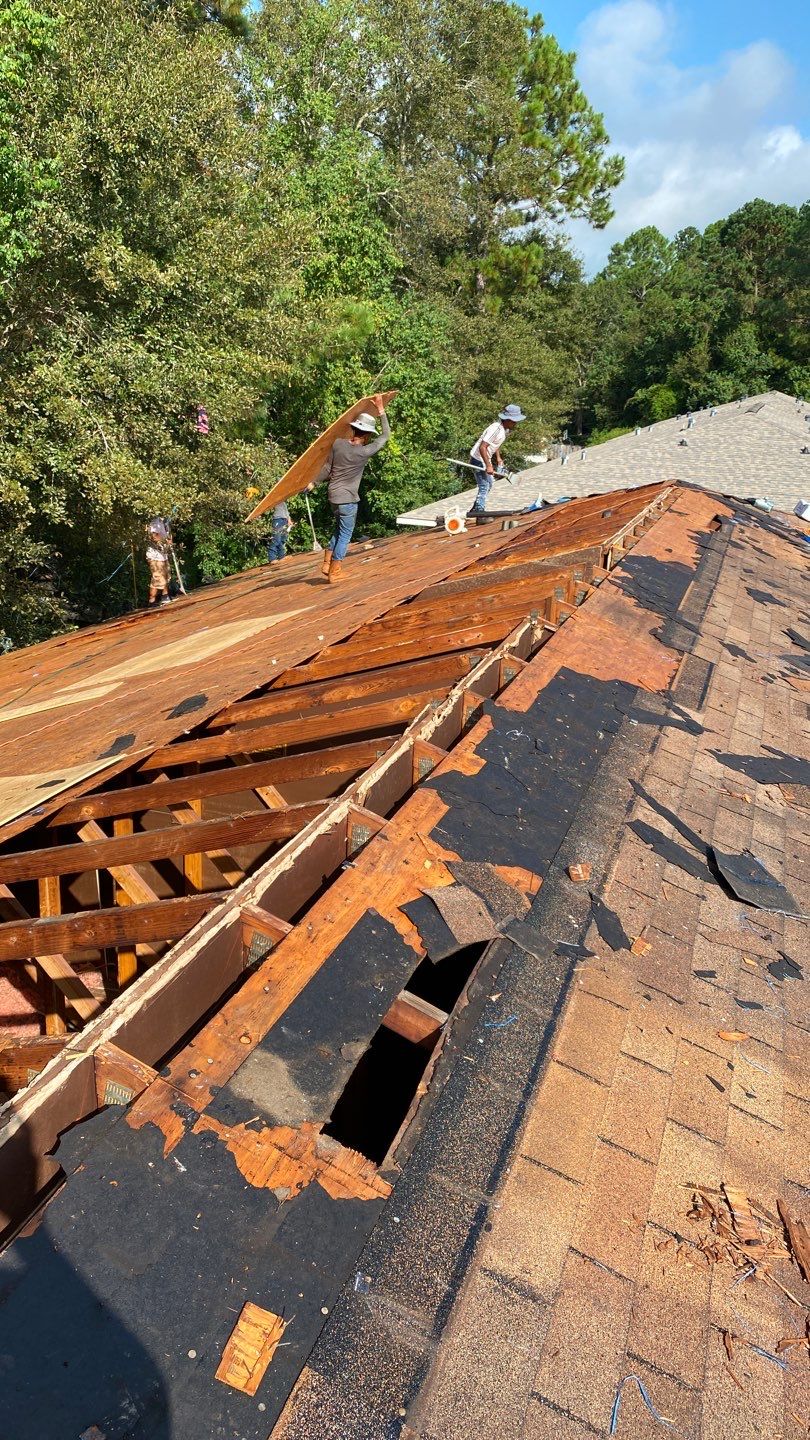 Residential Roofing Repair using Roof Replacement by American Roofing & Construction LLC