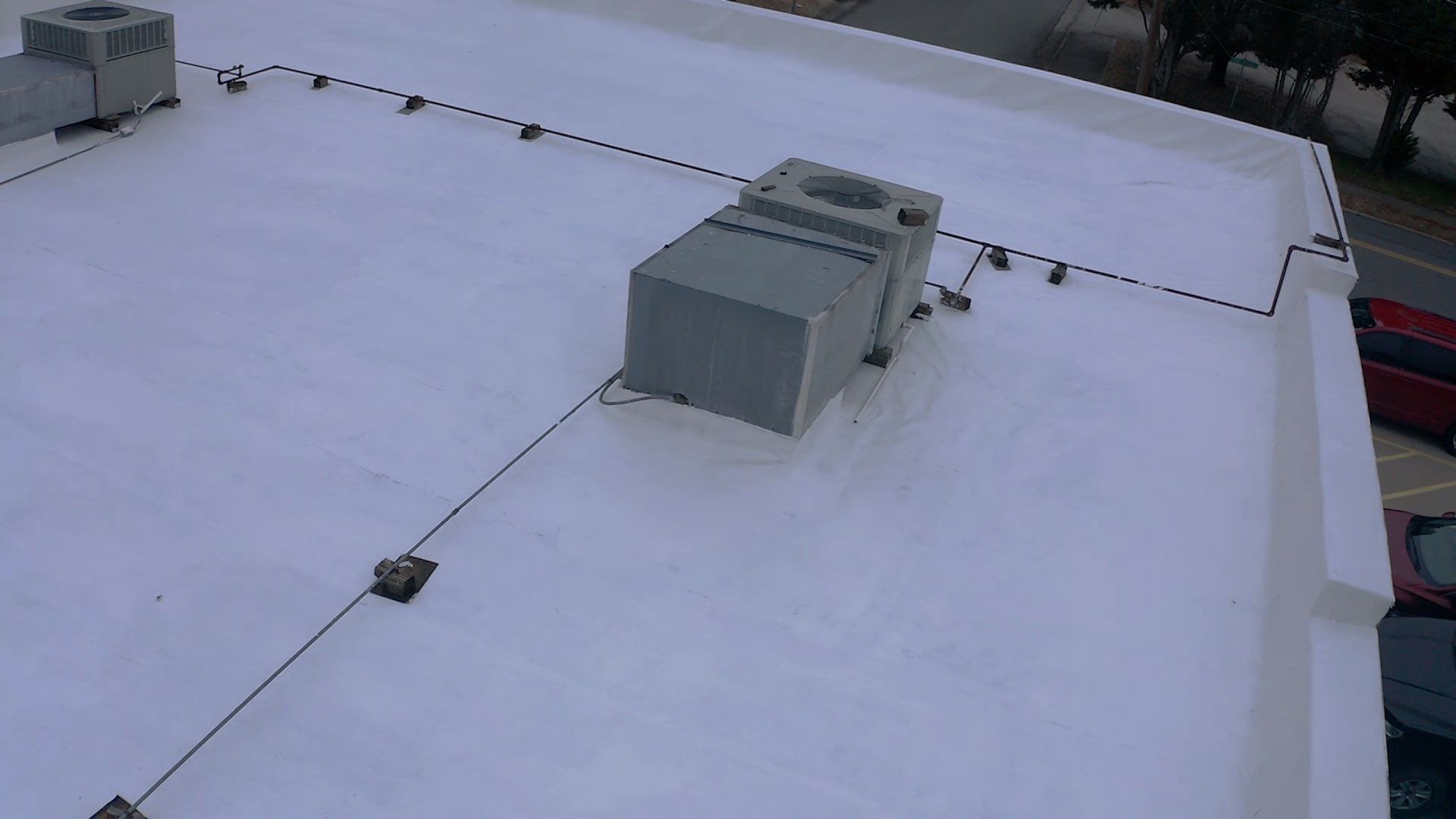 Commercial Roof Restored by Just In Time Roofing and Restoration