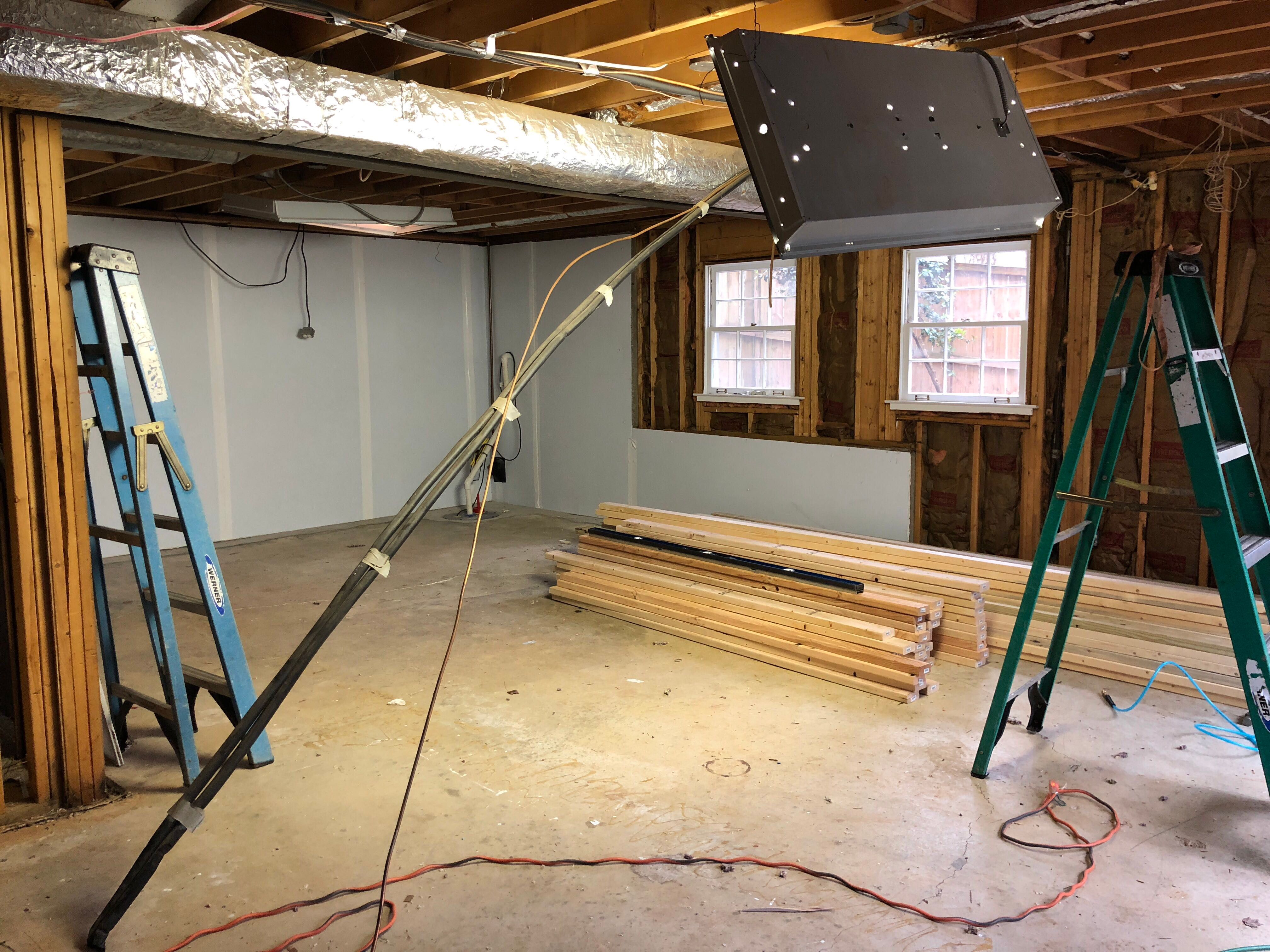 Full Basement Remodeling and Bathroom Installation in Marietta by Swift Home Renovations