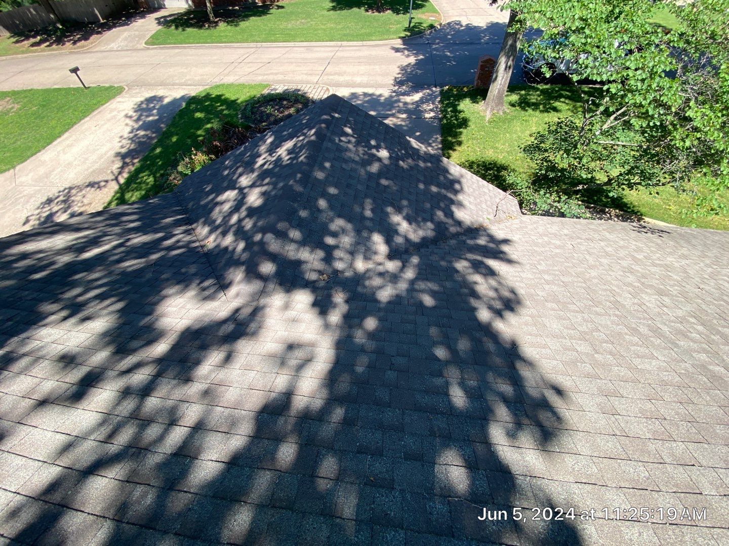 Hail inspection in Bartlesville by Decor Roofing & Restoration