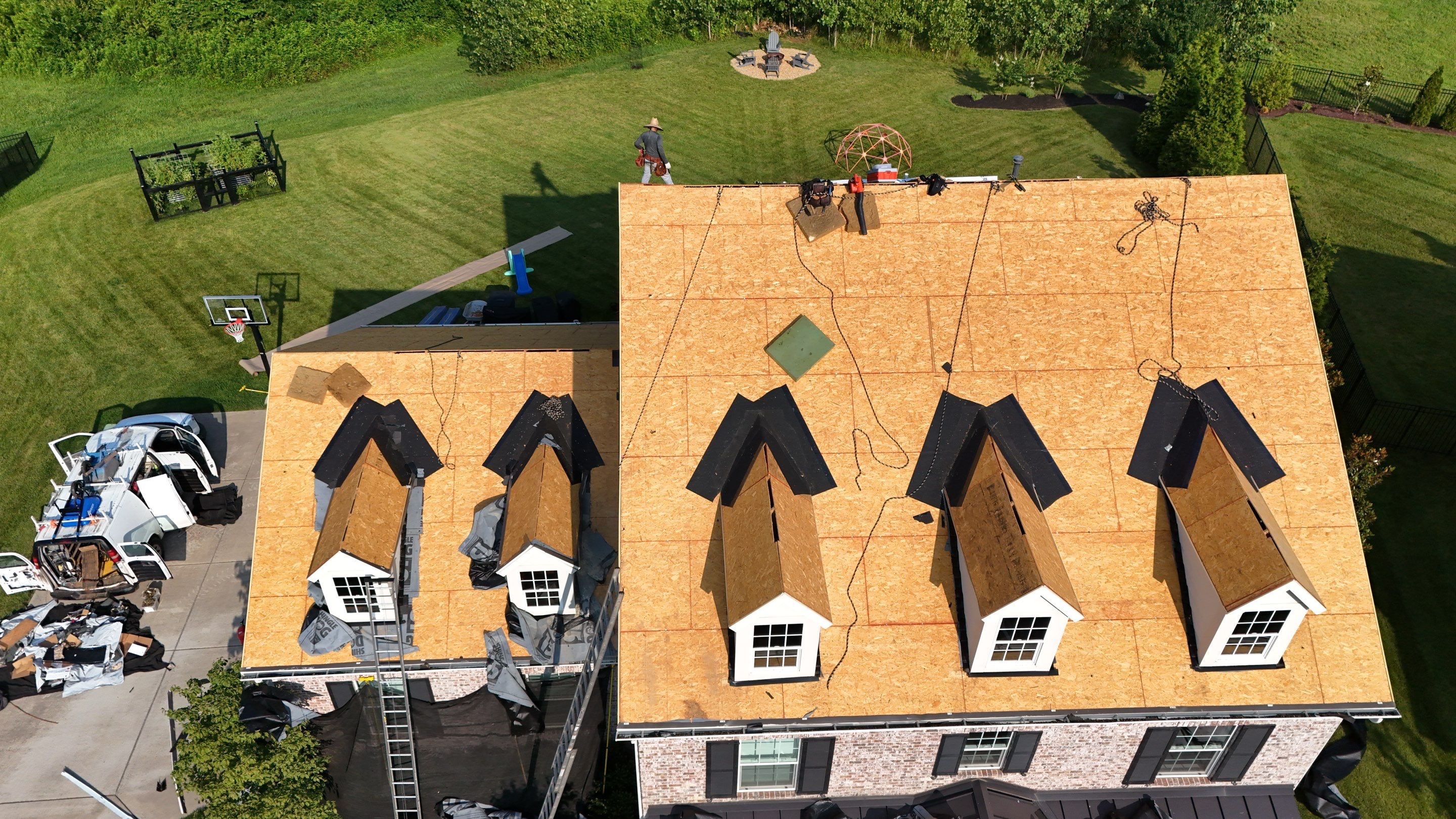 Charcoal Black Re-Roof by Royal House LLC