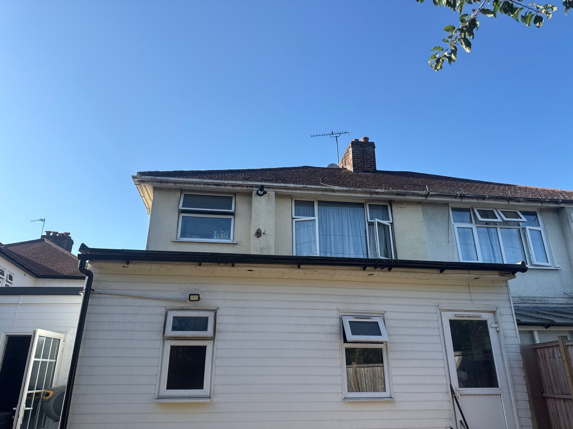 Residential Roof Cleaning and Moss Removal in Worcester Park by Ges Exterior Cleaning ltd