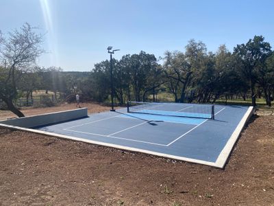 Pickleball Court in Marble Falls