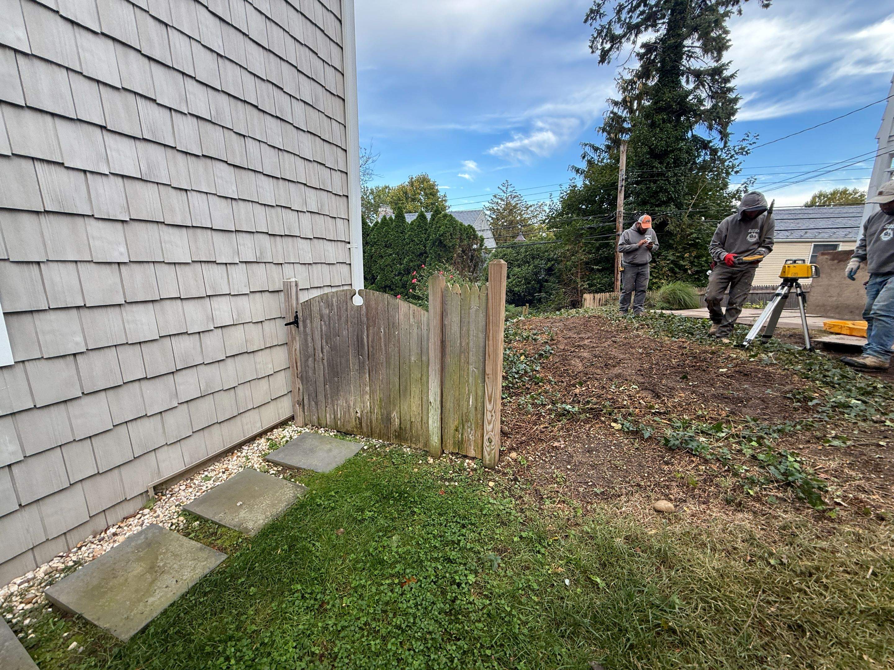 Concrete Retaining Wall Construction in Port Washington by Medina Design & Development Group