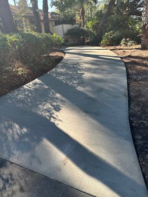 Concrete Driveway and Walkway Replacement in Hilton Head Island