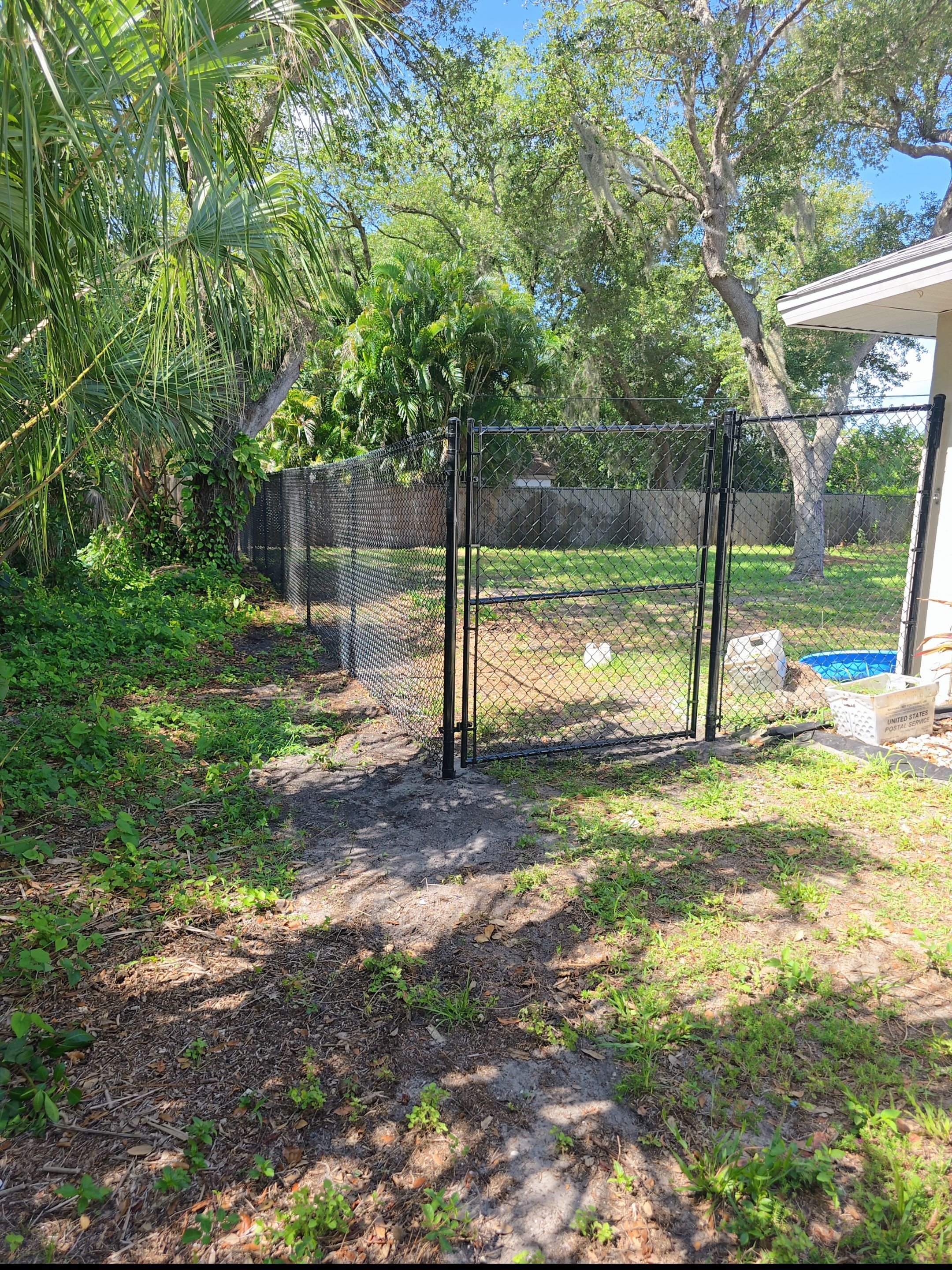 Black Chain Link in Port Charlotte by True Fence LLC
