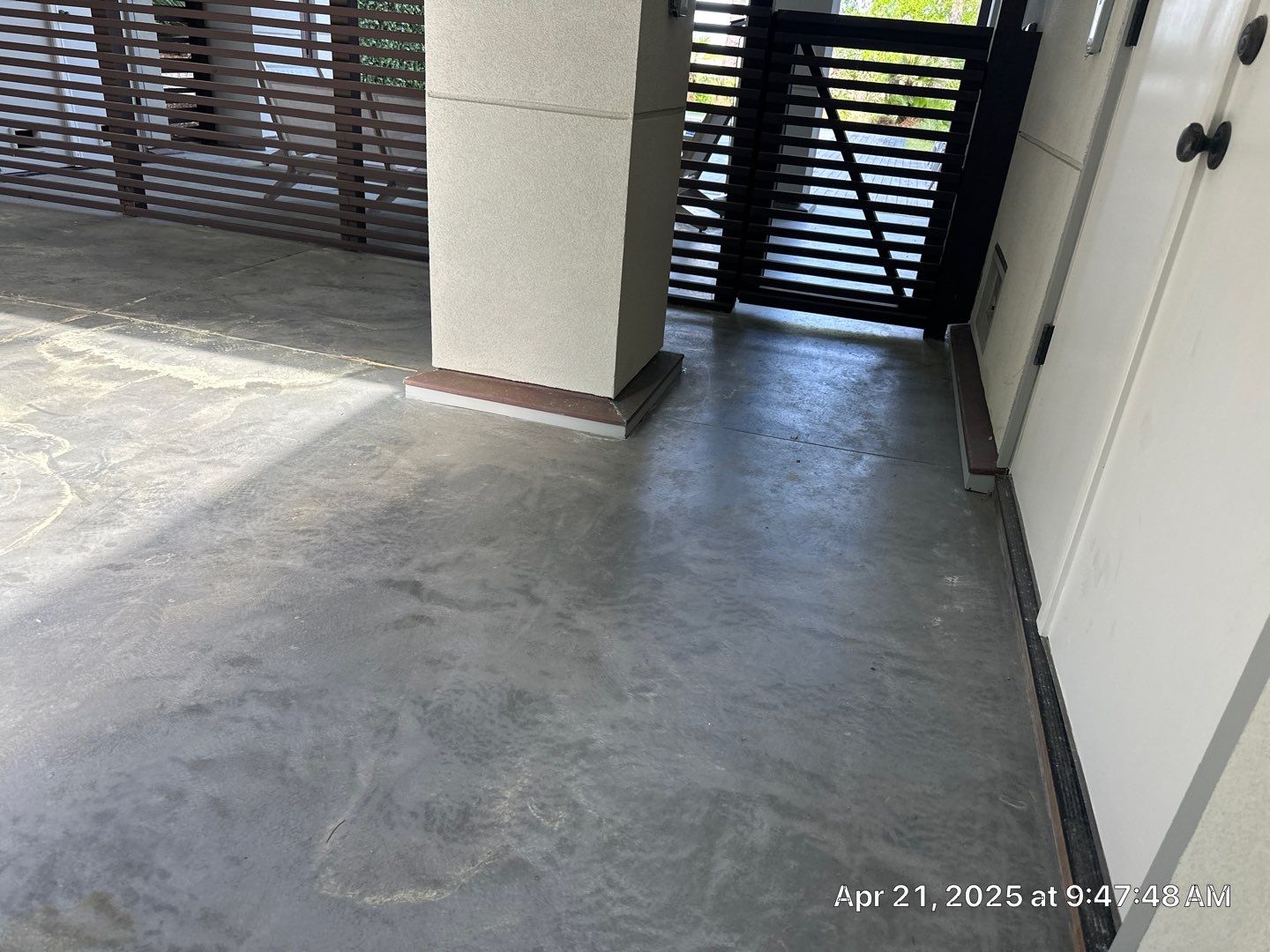 Concrete using TopSeal by DuraSeal