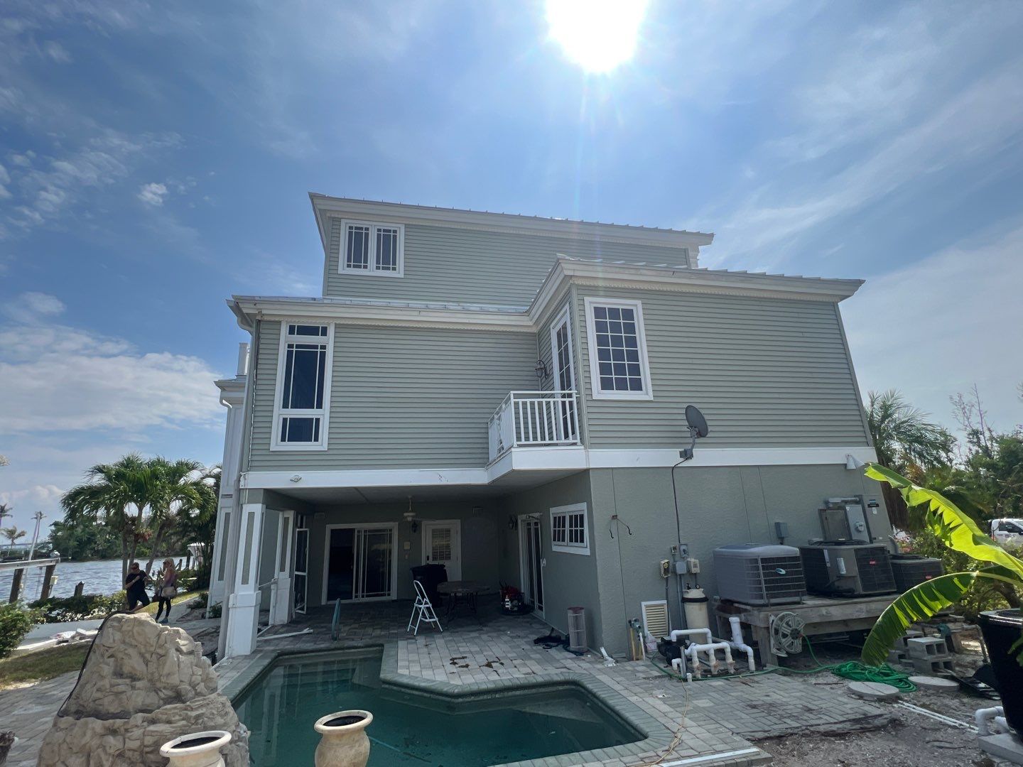 Sanibel Island Standing Seam Roof Replacement by Four Peaks Roofing