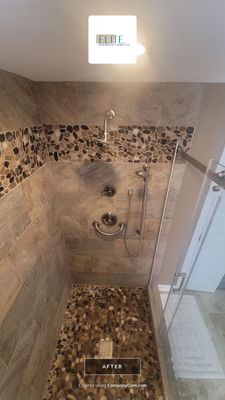 Holly Springs Stunning Shower Remodel