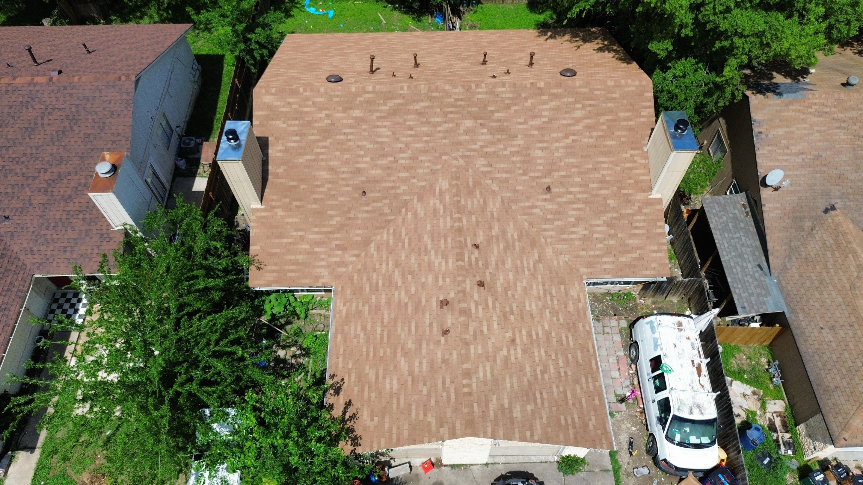 Roof Replacement in Austin, TX | Owens Corning Desert Tan Shingles by Kstylez Roofing & Construction