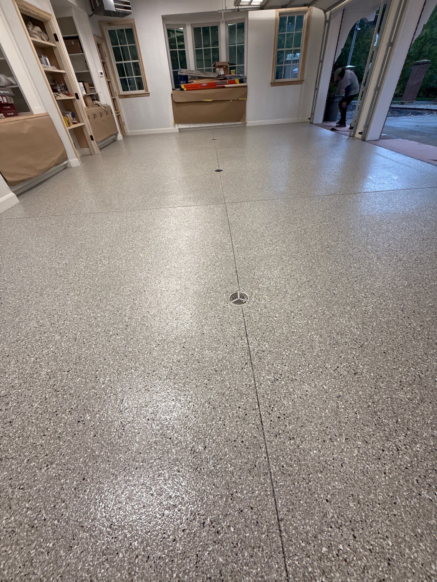 Garage Project in Sewickley by Floors in a Day, Inc