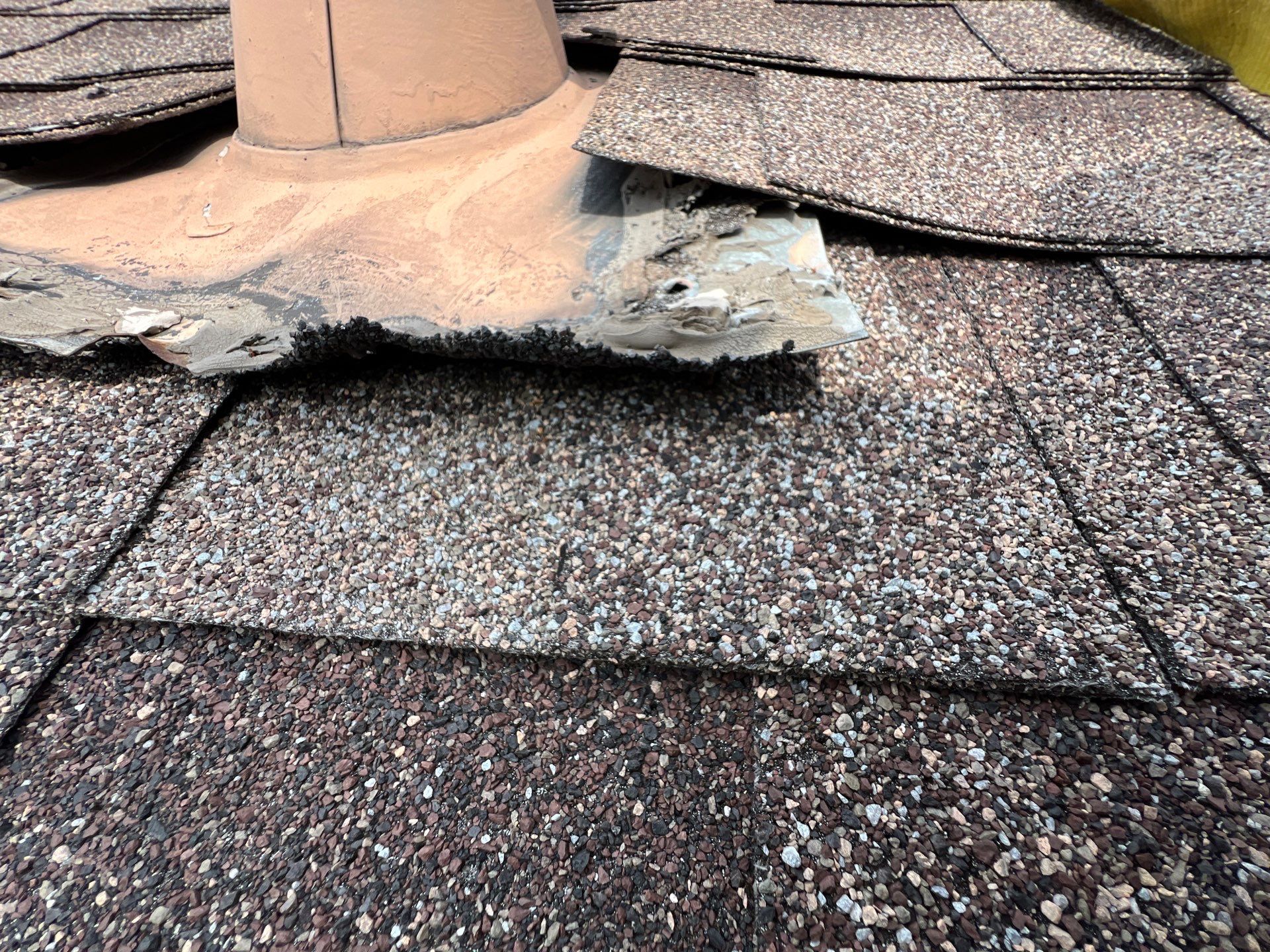Hail Damage using Owen's Corning Duration (Lifetime) Shingles by Roof Repair Company