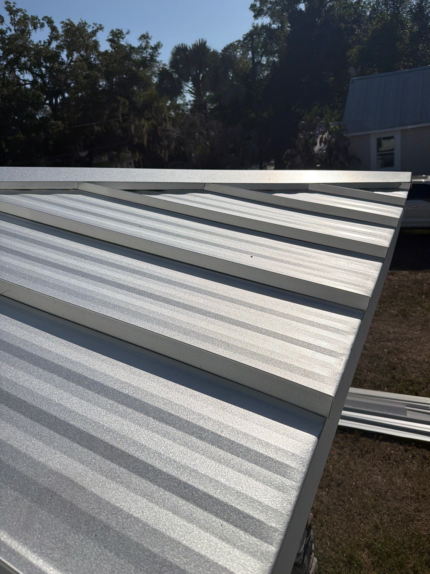 Standing Seam Metal Roof Replacement for Tampa Residence by Steadfast Roofing