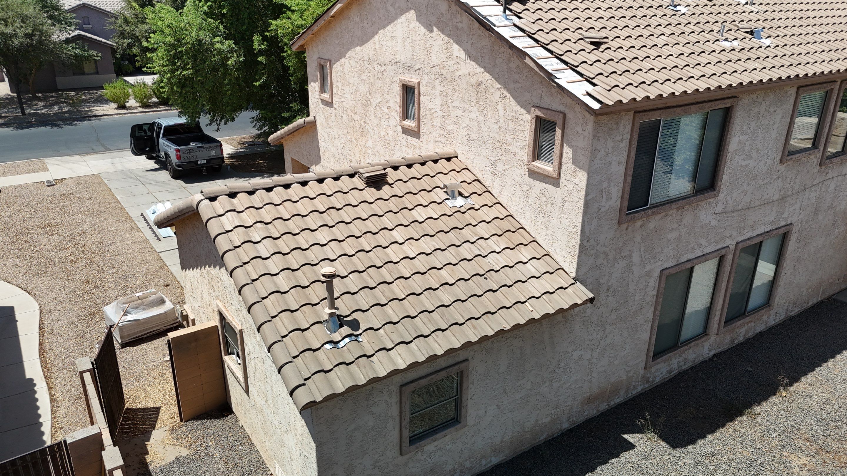 Project in Queen Creek, AZ by Saint Roofing