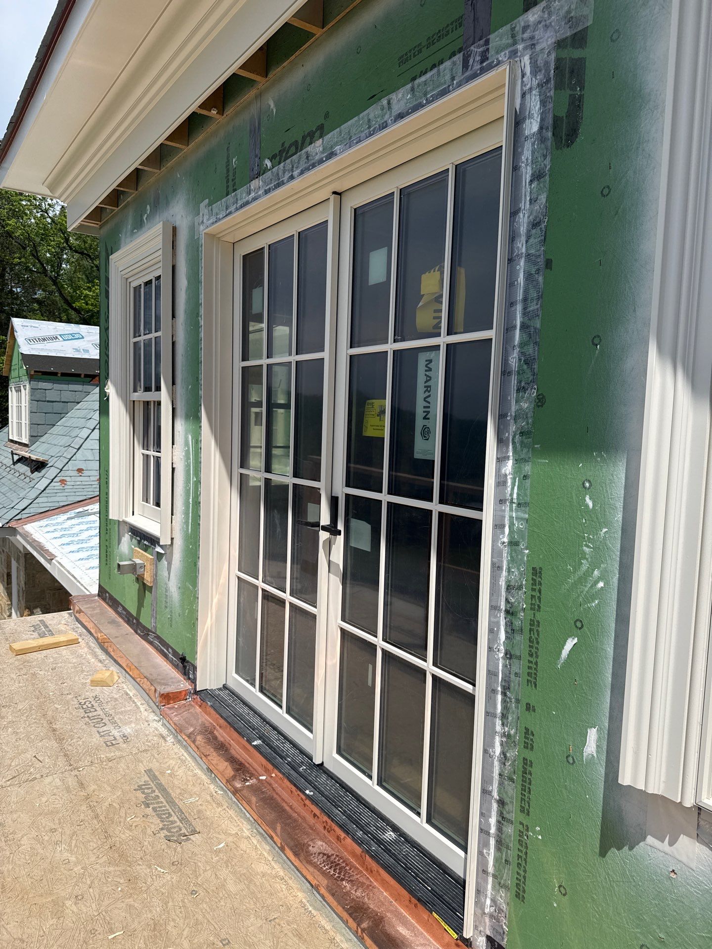 Marvin Window and Door Installation for Timonium Estate by Forbes Design Center